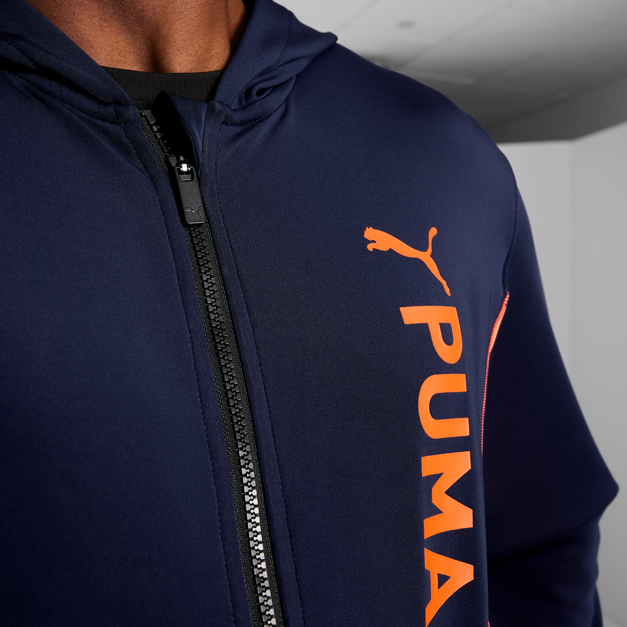 PUMA BMW M Motorsport MT7+ Zip Up Mens Jacket Blue 624137 04