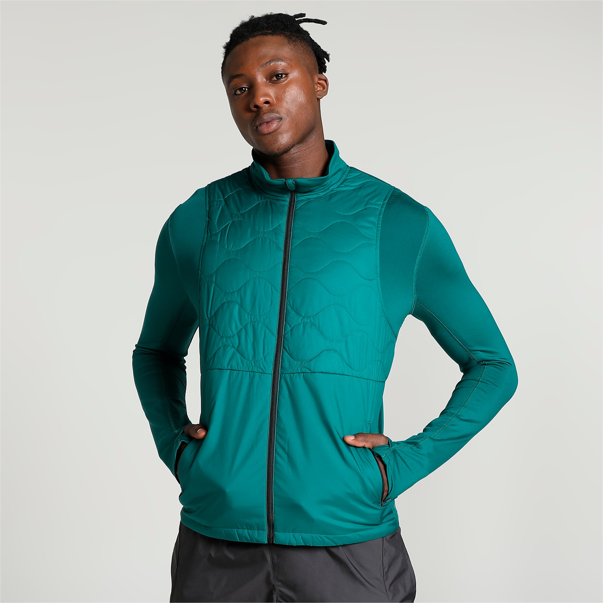 Padded running hotsell jacket