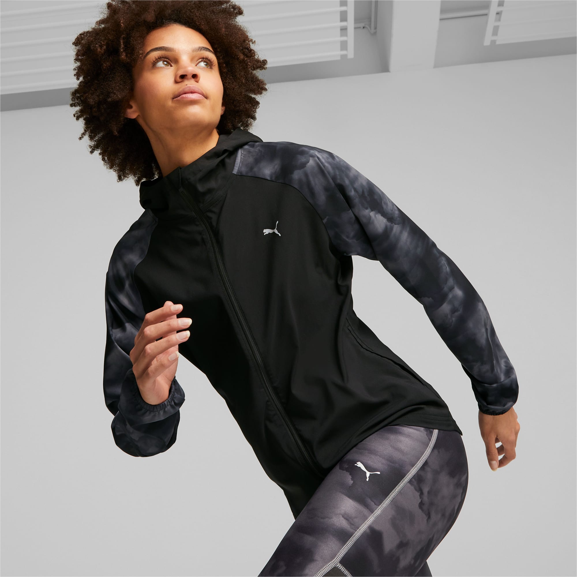 Printed Woven Velocity Damen | | Favourite Laufjacke PUMA