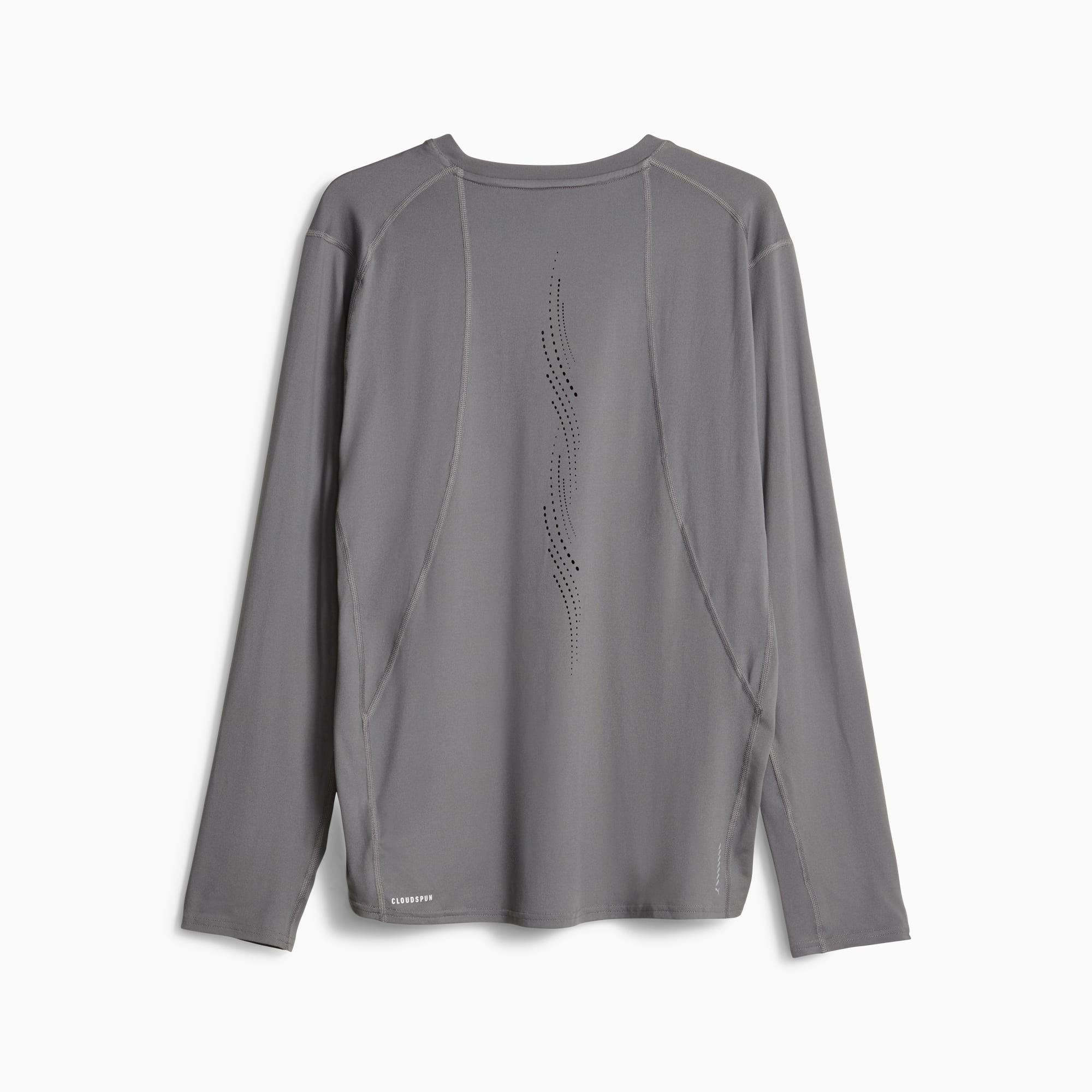 Playera para correr manga new arrivals larga