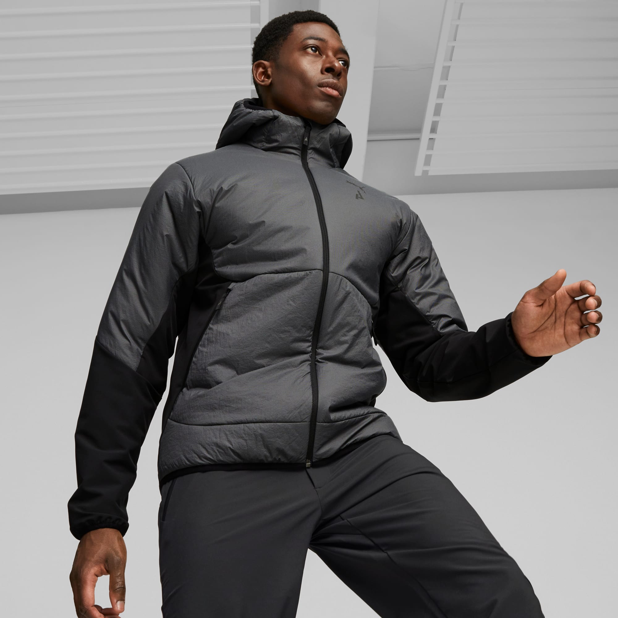 Hybrid running jacket store