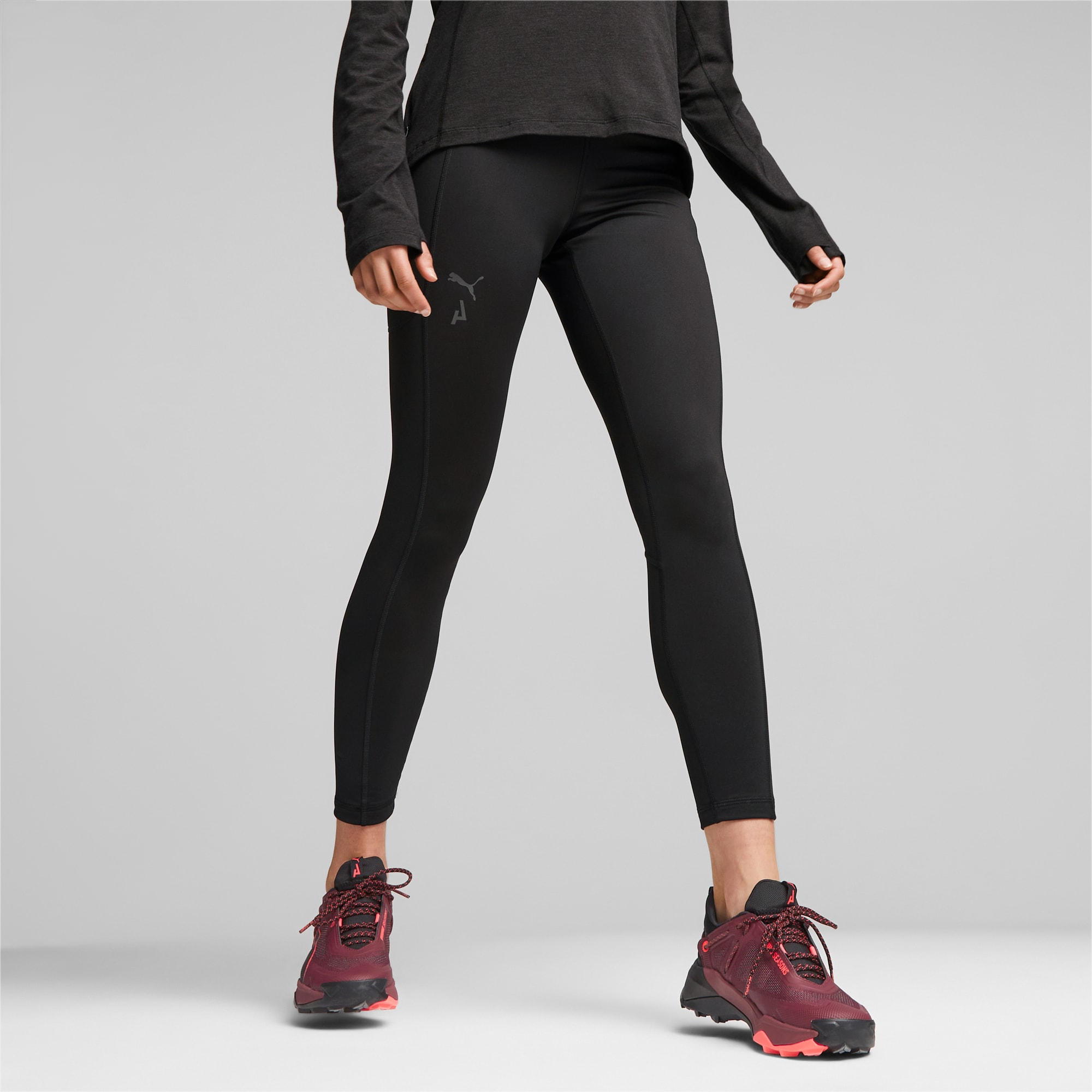 Nike One Luxe Women's Mid-Rise Tight Fit Micro Rib Leggings Black