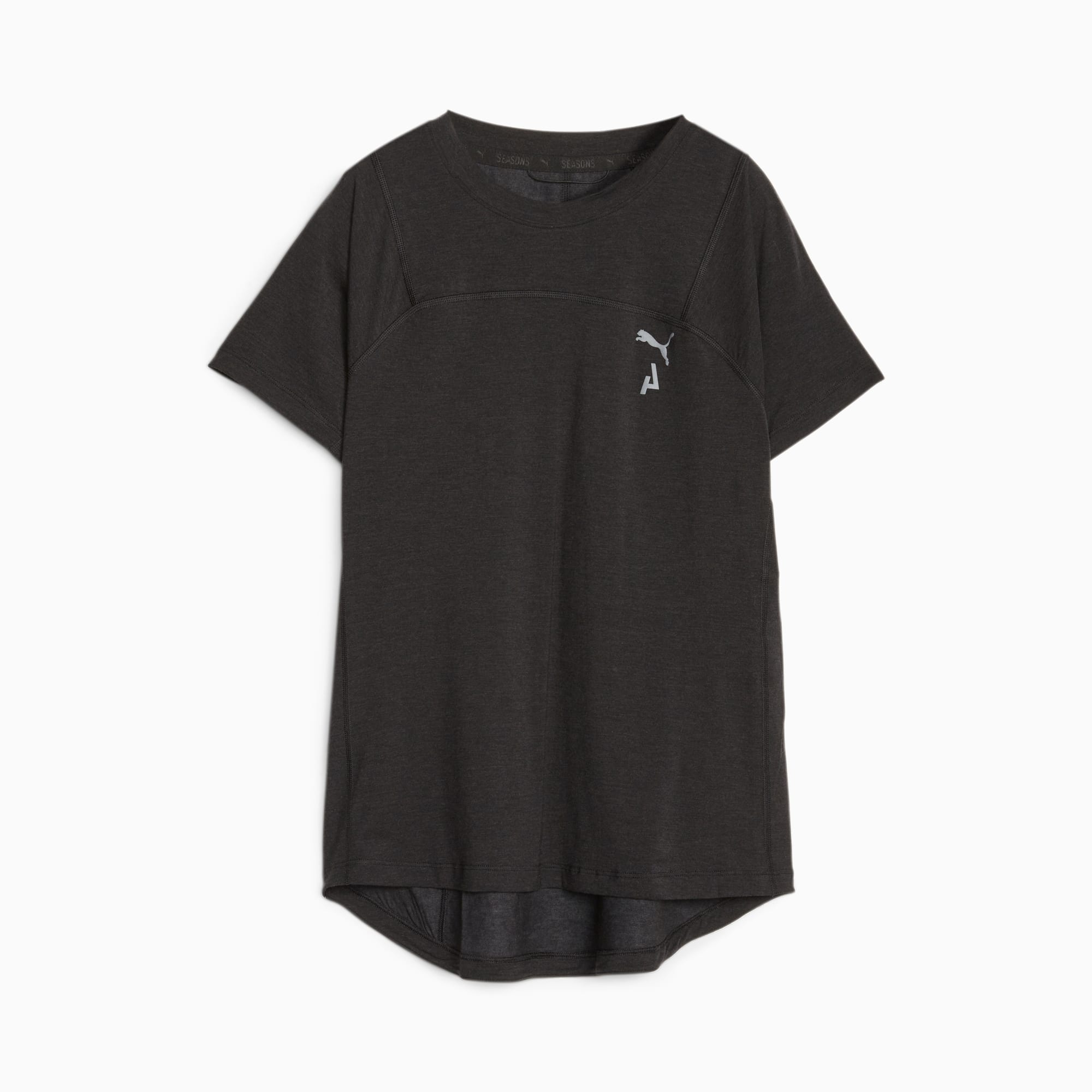 Buy Puma Womens Active Run T-Shirt Dark Grey Heather
