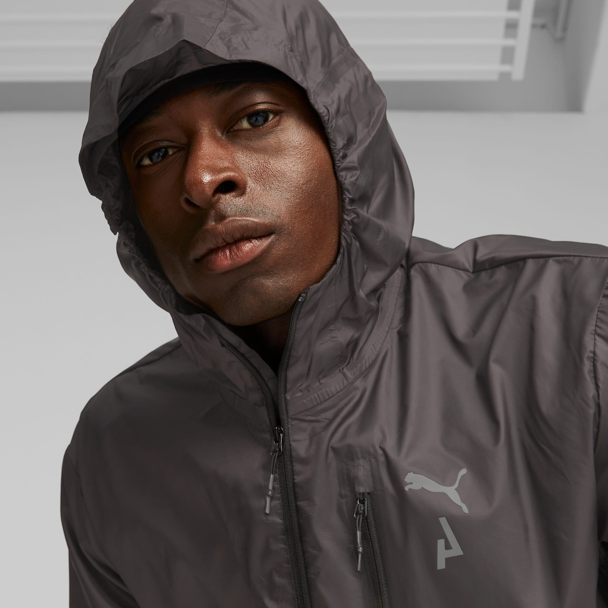 Puma lightweight hooded jacket new arrivals