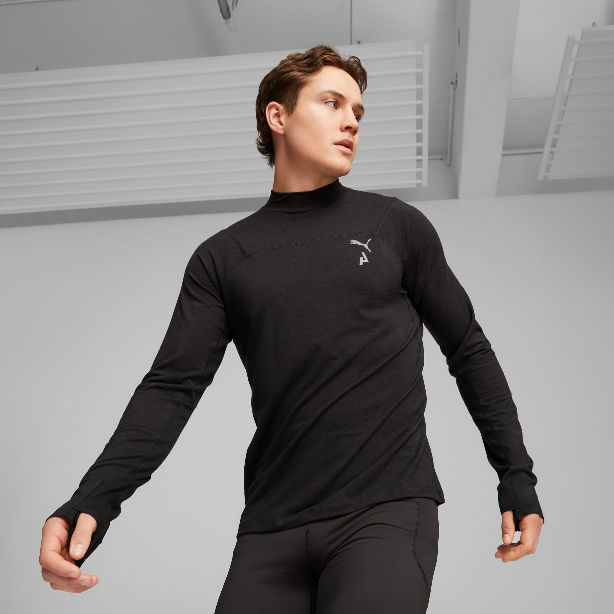 Puma long sleeve tee sale