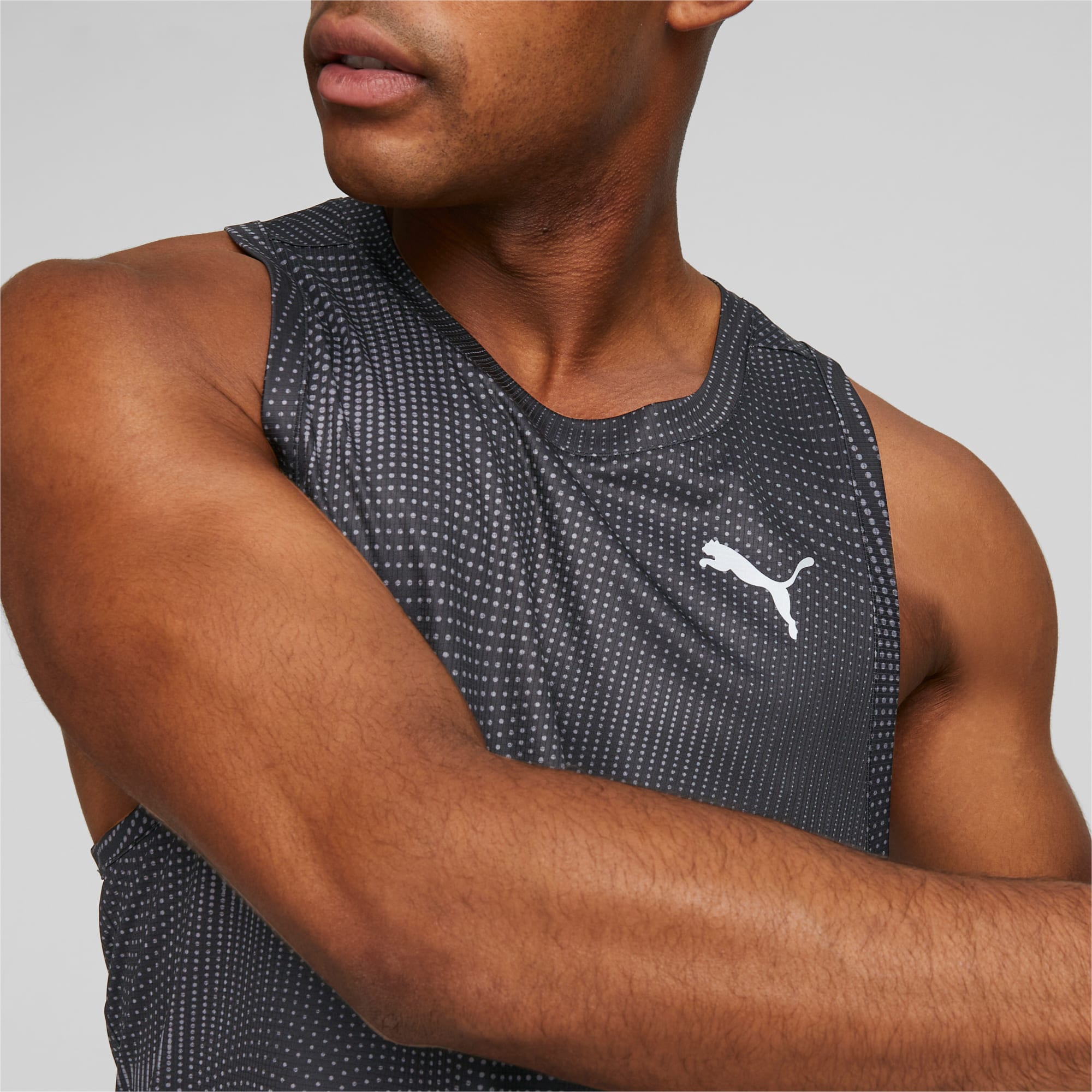 Puma Favorite Velocity - Lima - Camiseta Running Hombre