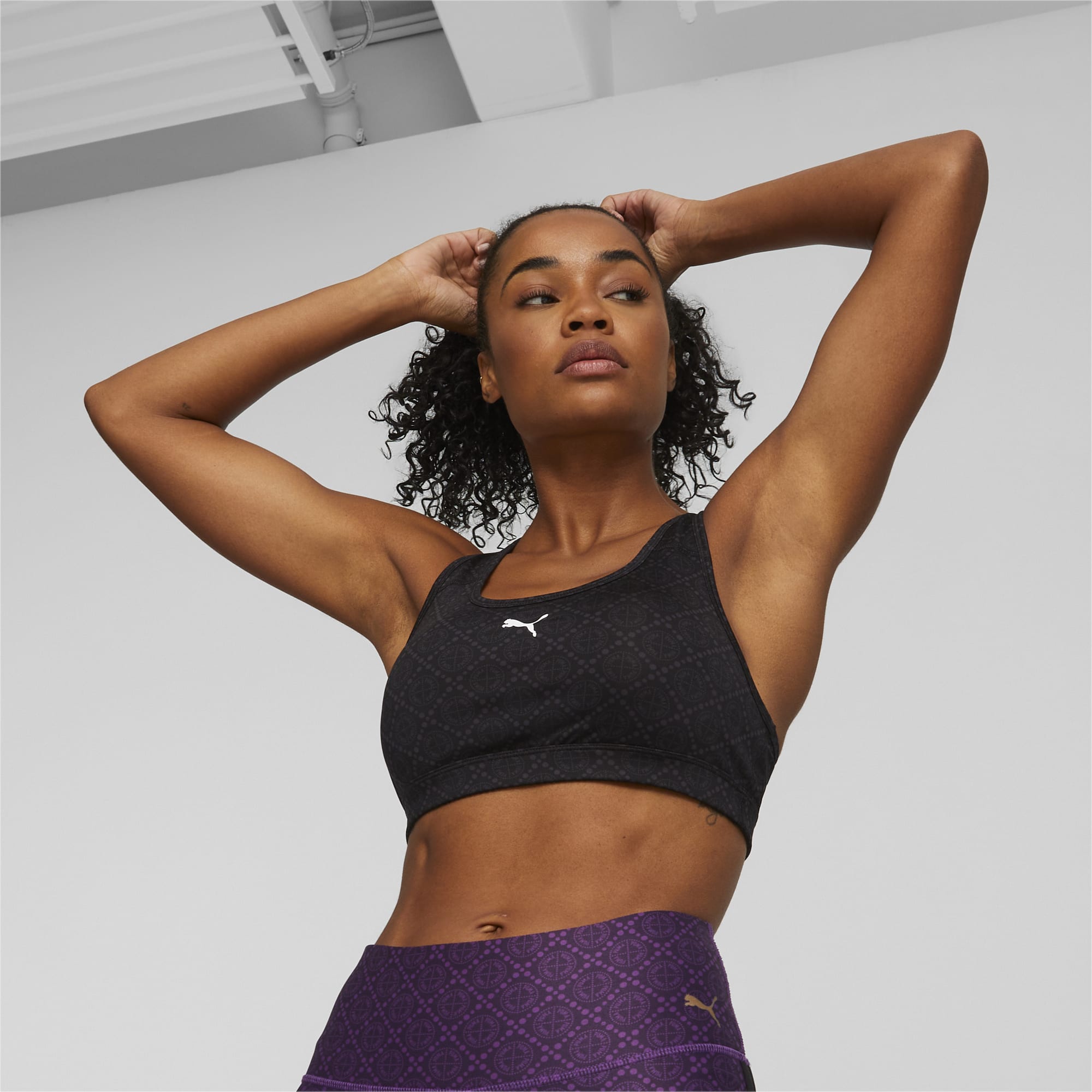 Buy PUMA Mid 4Keeps Graphic Women's Training Bra Online