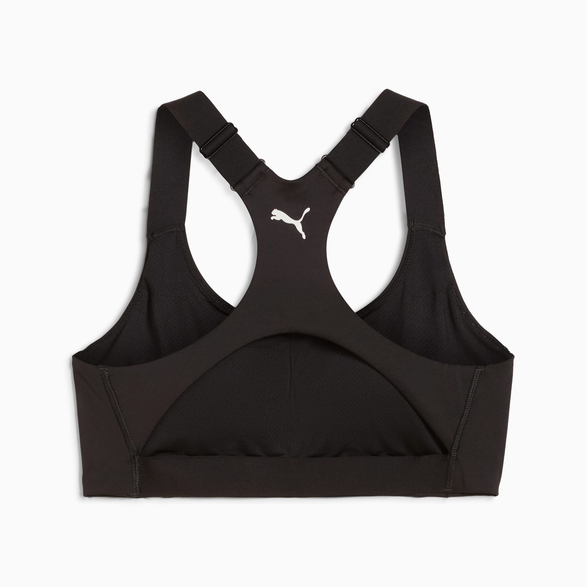 Puma Fit 4Keeps Eversculpt Medium Impact Bra Flat Dark Grey Fizzy Apple XL