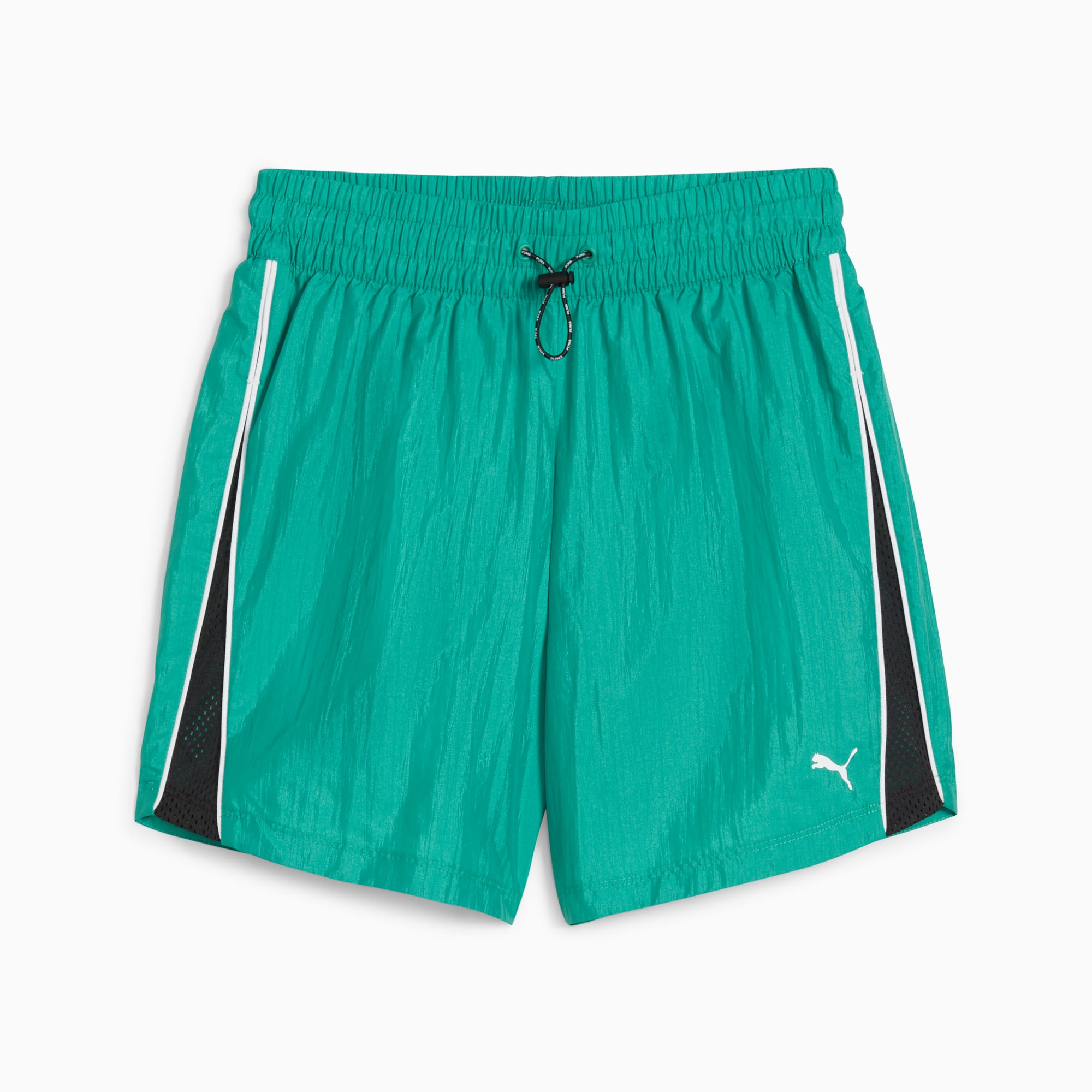 Green puma shorts clearance