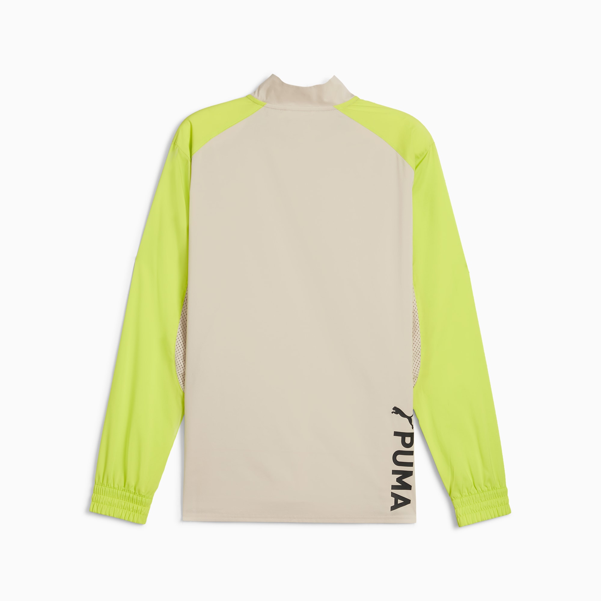 Puma yellow quarter zip online