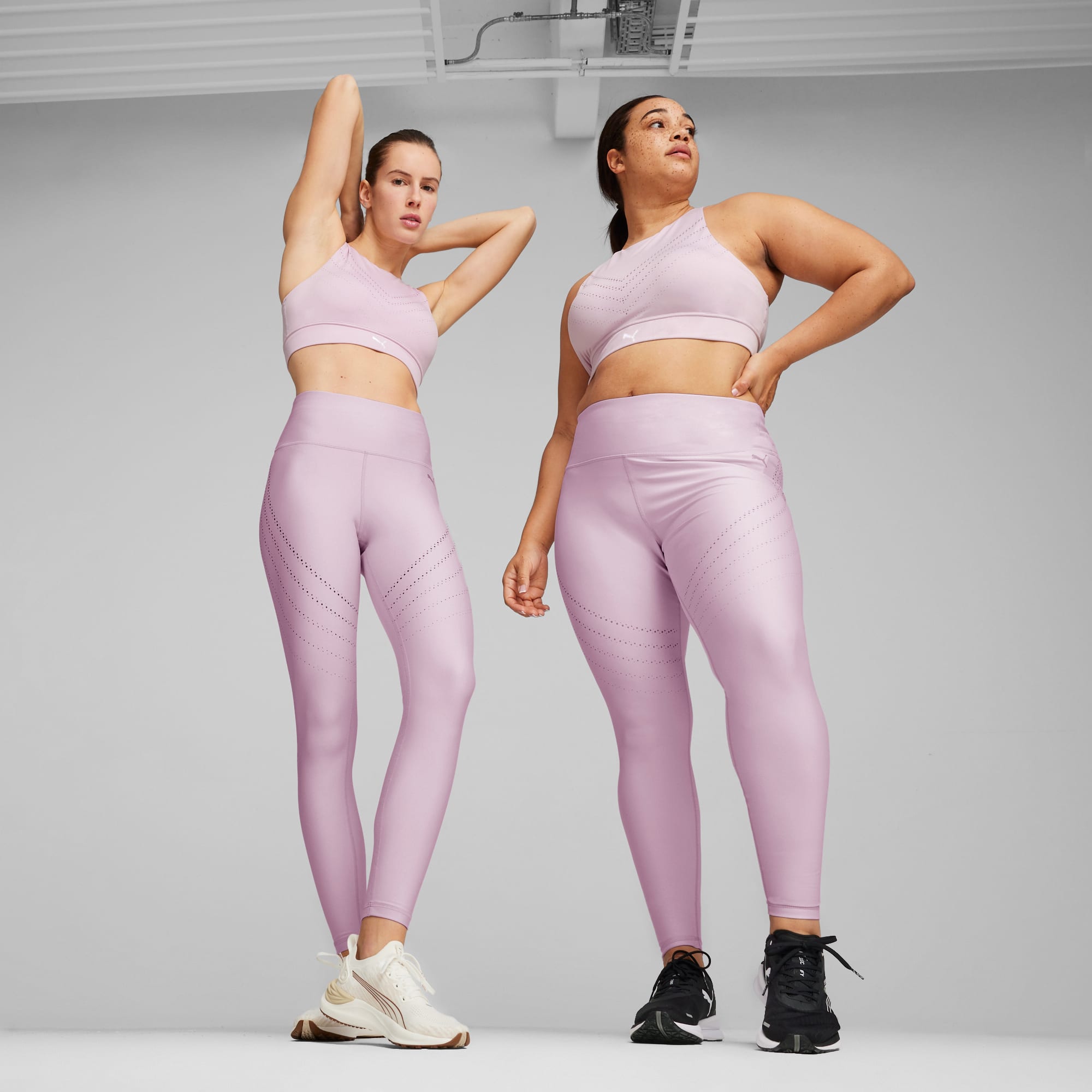 Nike Pro Training 7/8 leggings in purple