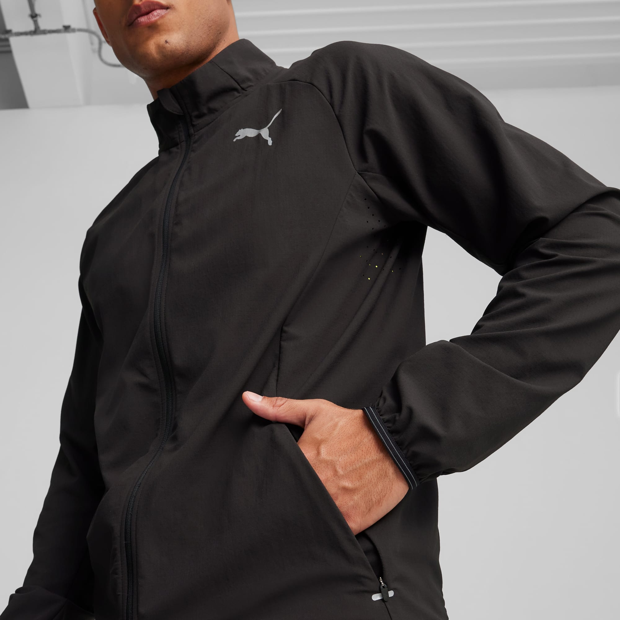 Puma men's running jacket deals