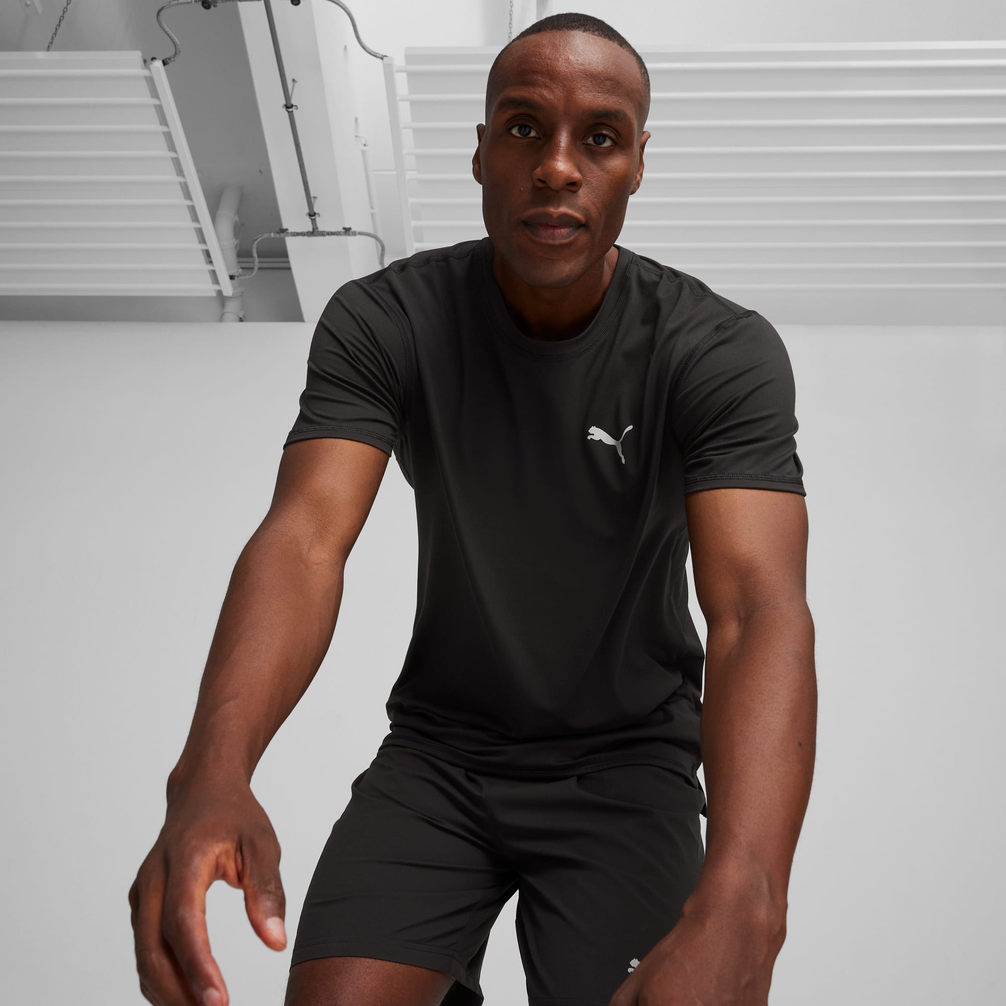 RUN CLOUDSPUN HARDLOOPSHIRT MET KORTE MOUWEN VOOR HEREN