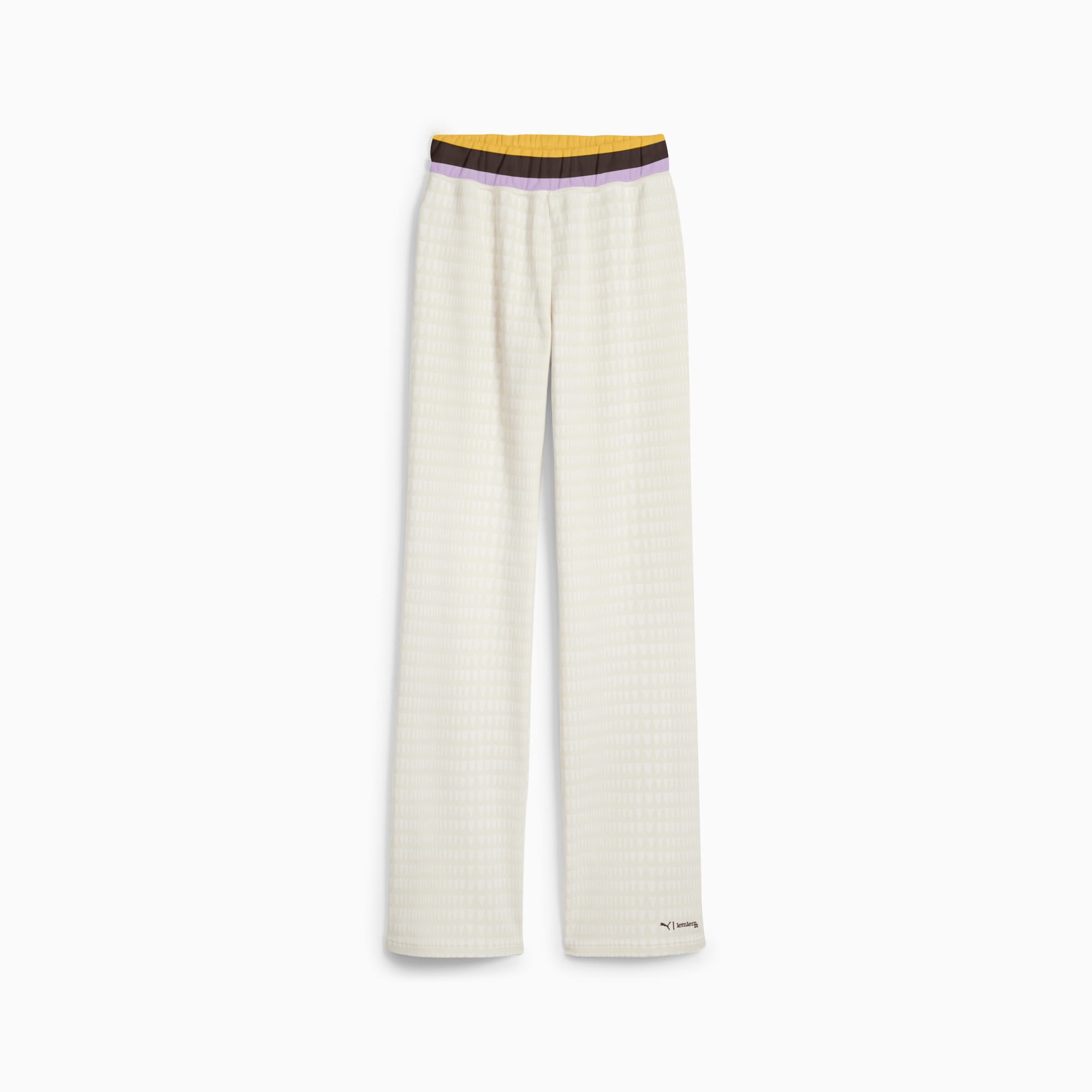 Puma white new arrivals striped pants
