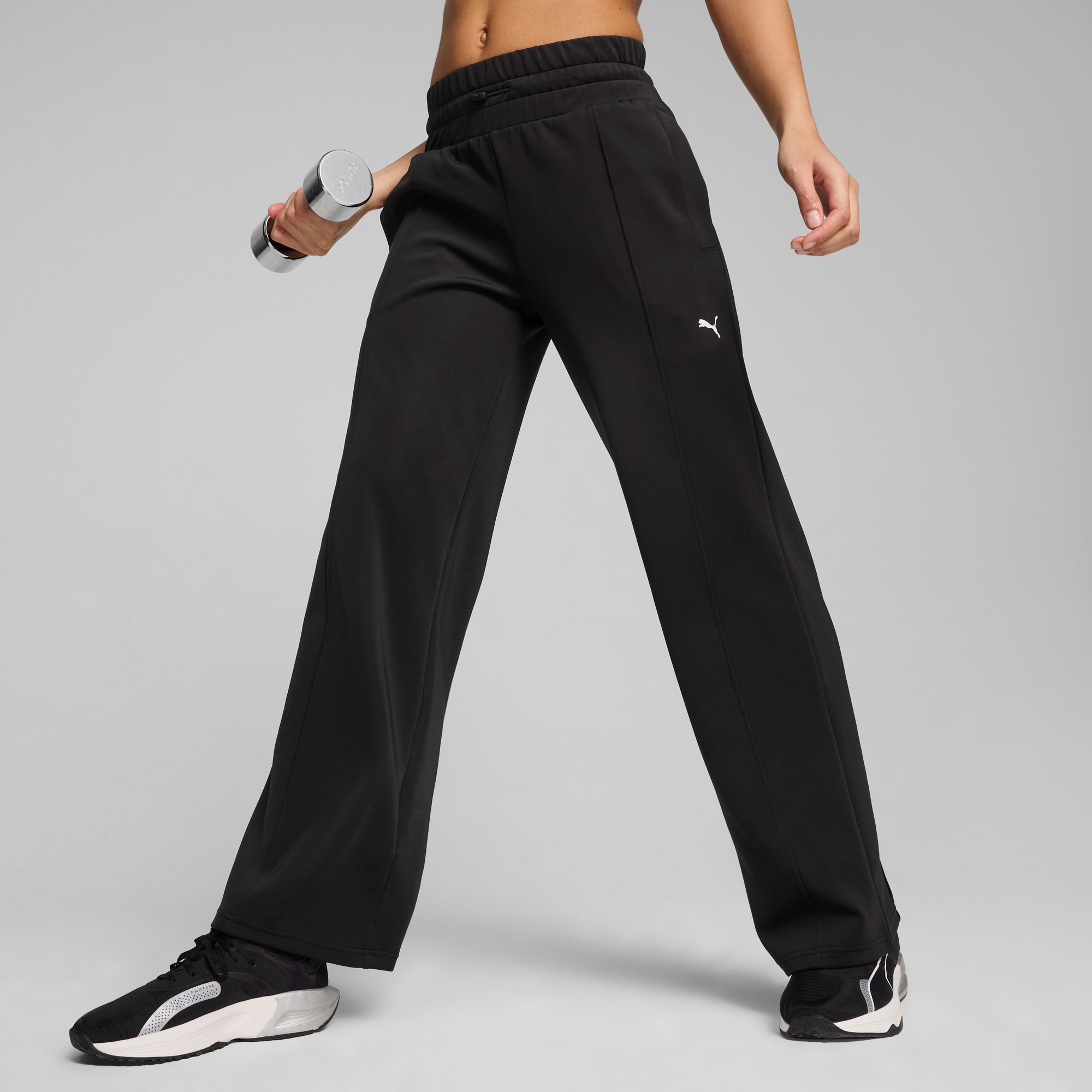 Puma slim fit joggers womens discount