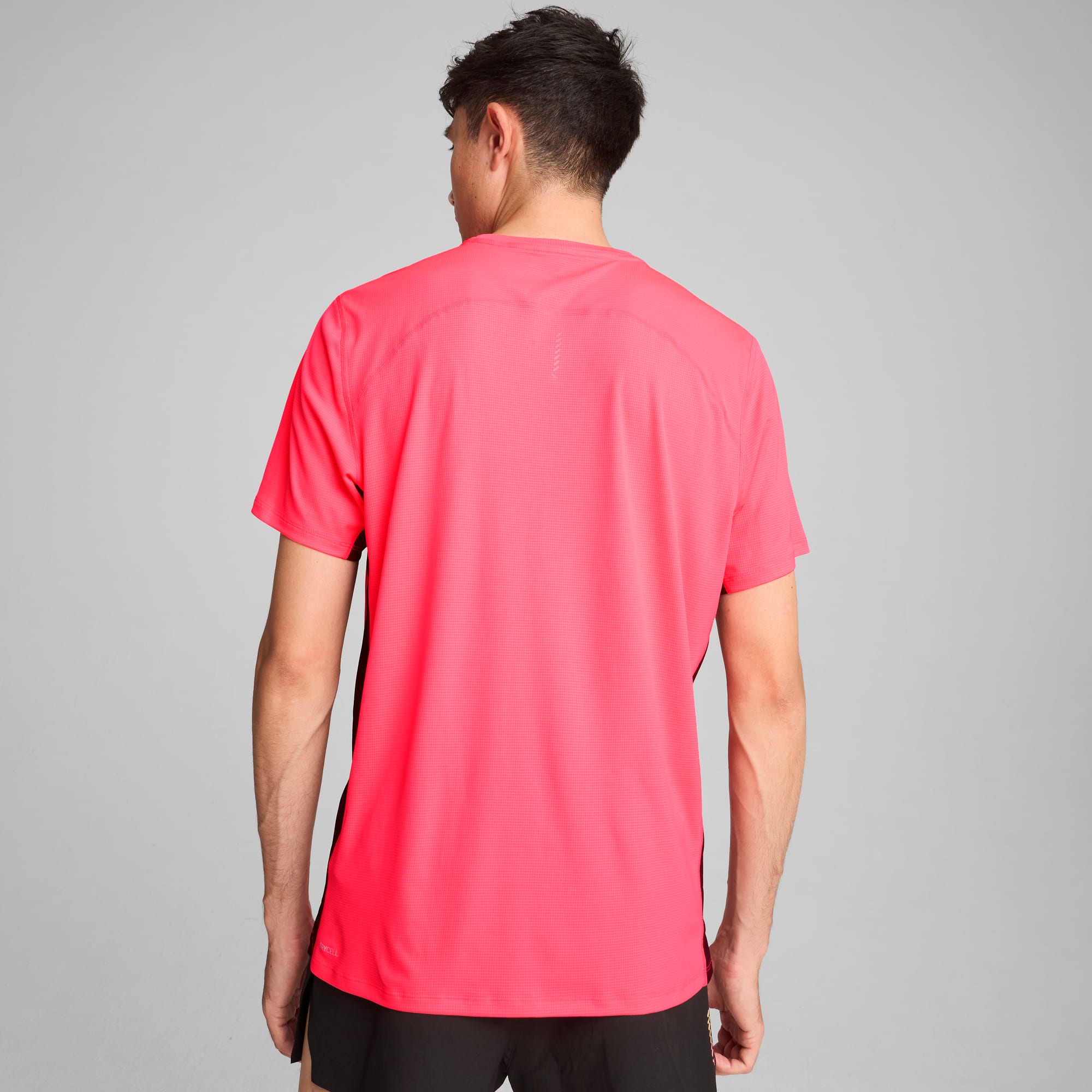 RUN FAVORITE Men's Tee, Sunset Glow, large