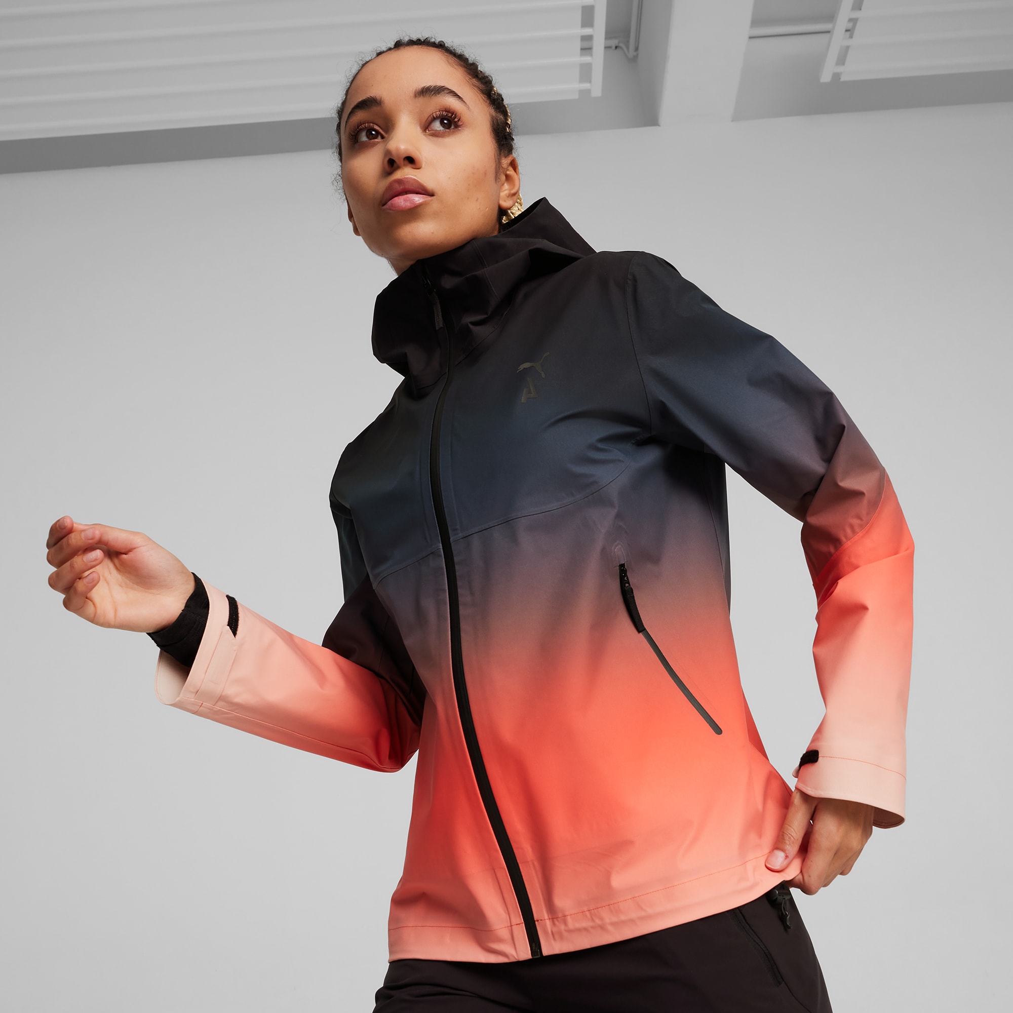 Puma rain clearance jacket women's
