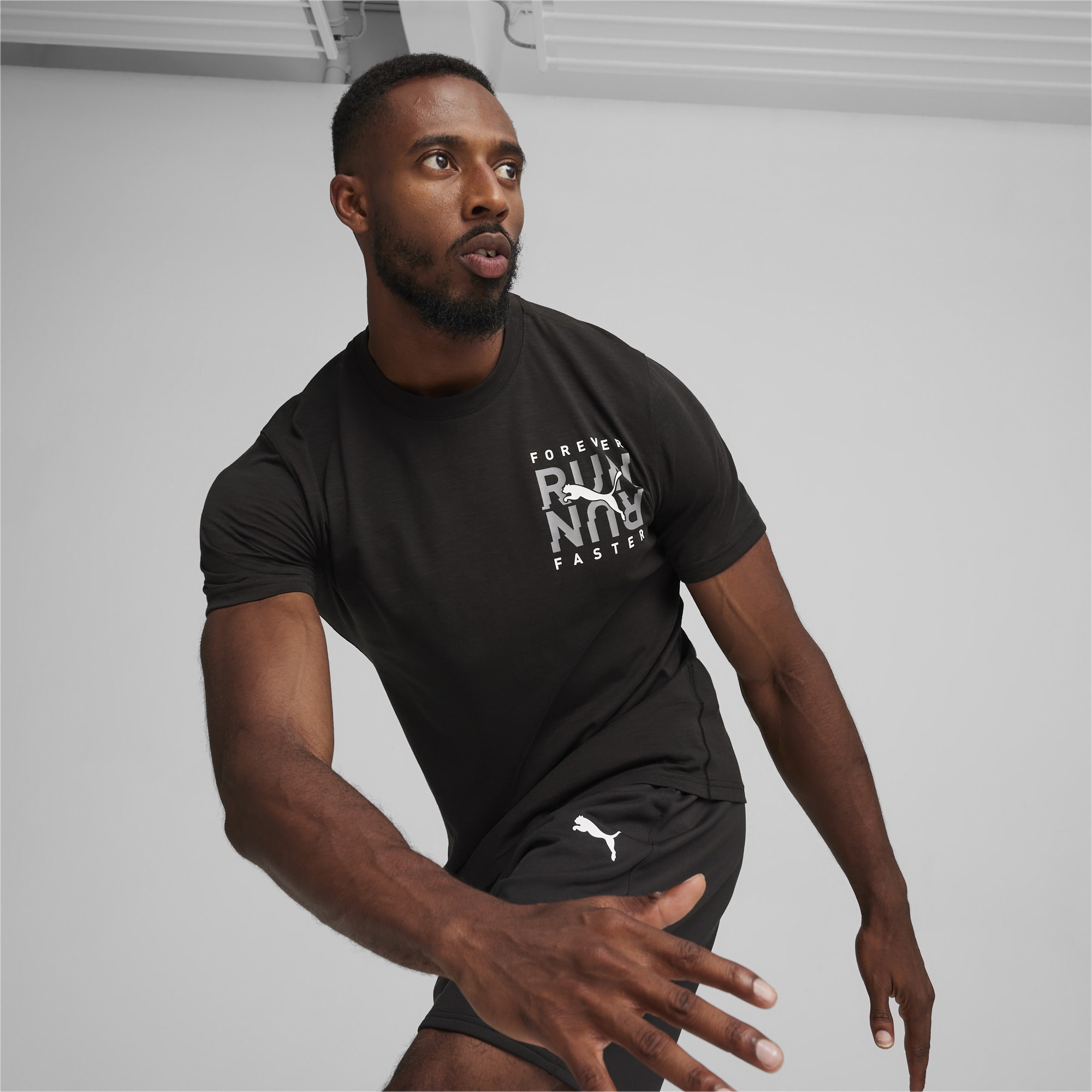 Puma running system t shirt top