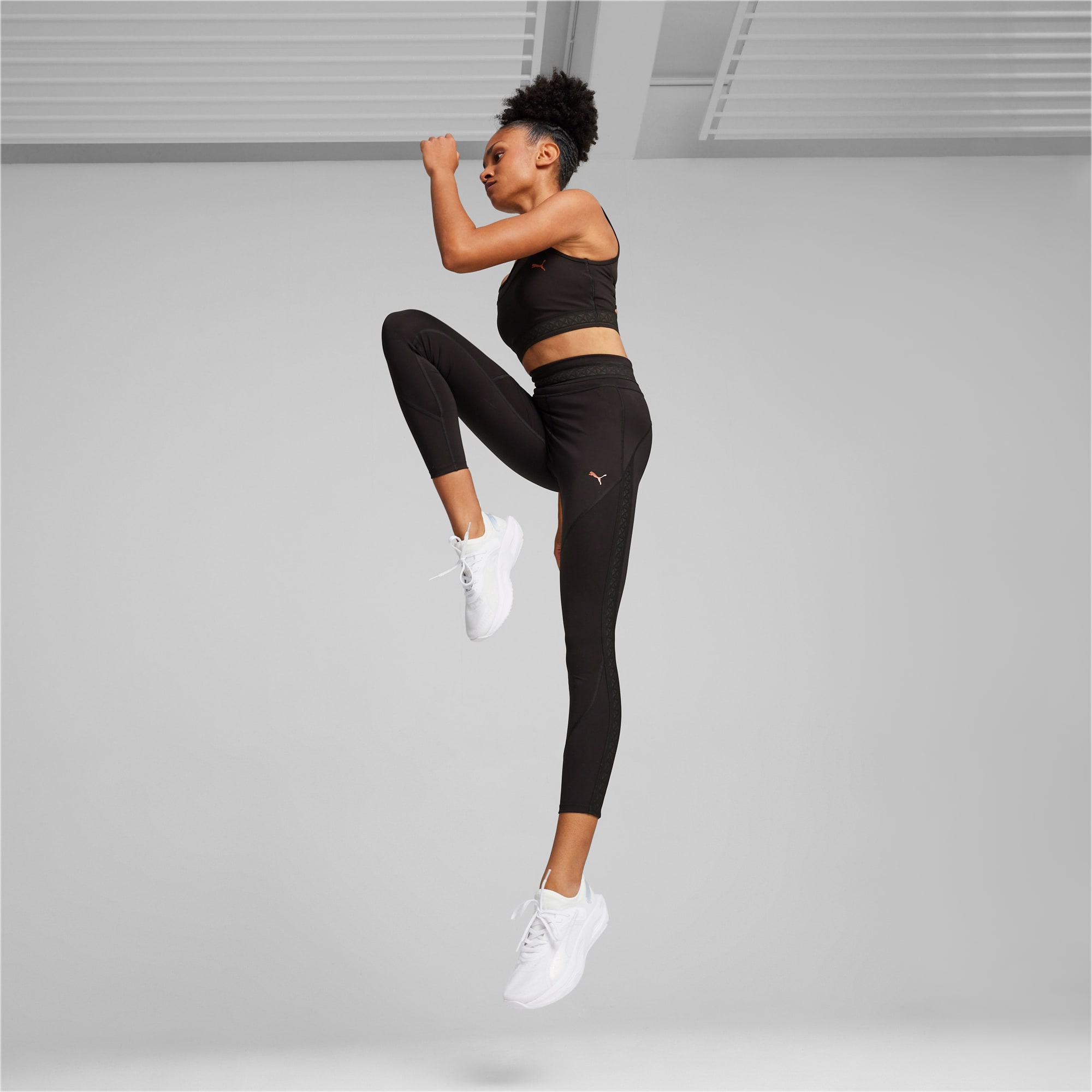 Puma Leggings X Koché Tech Tights Pattern Mesh Sheer Size Medium Multiple -  $50 - From Dee