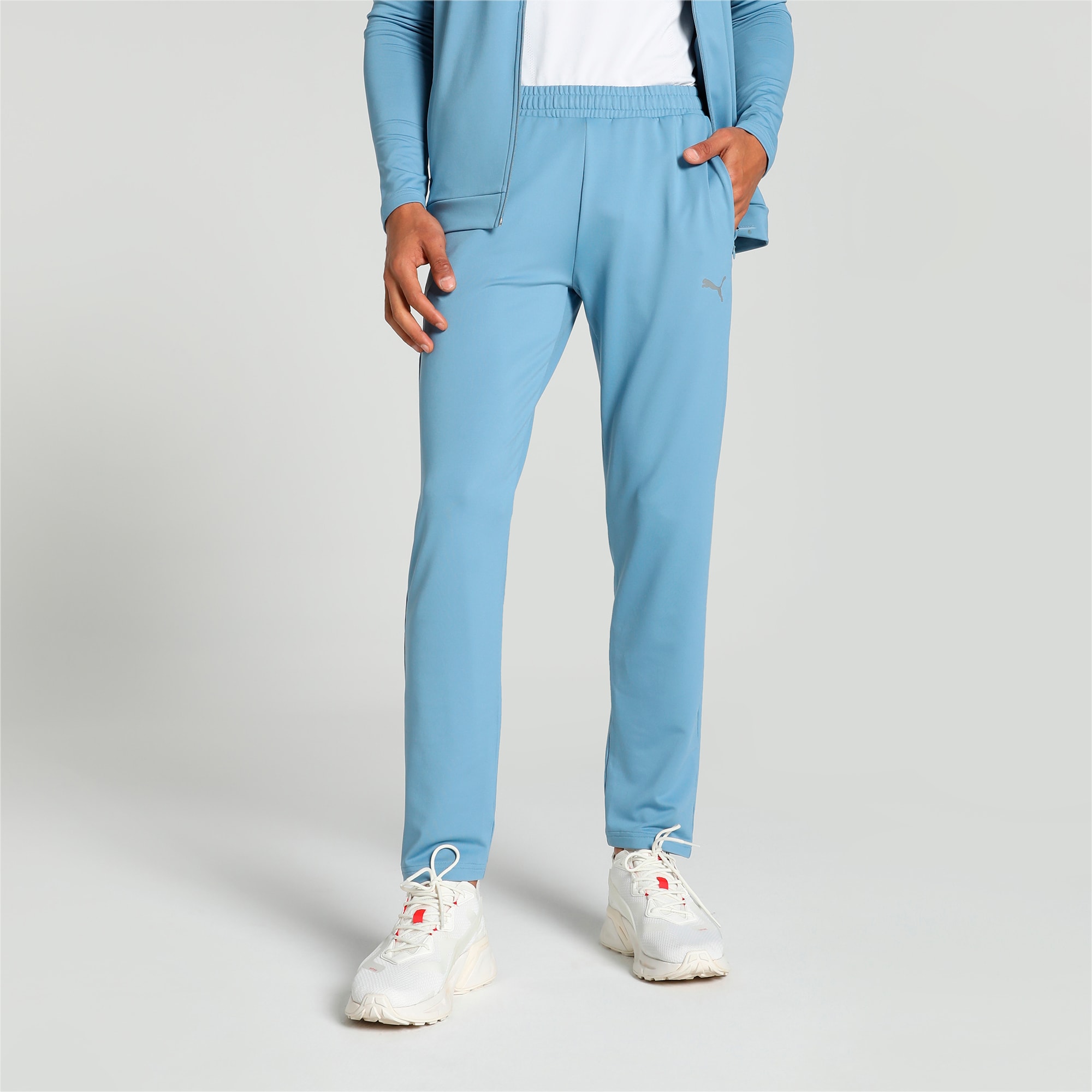 Puma X one8 Men's Slim Fit Training Pants -Zen Blue, XS