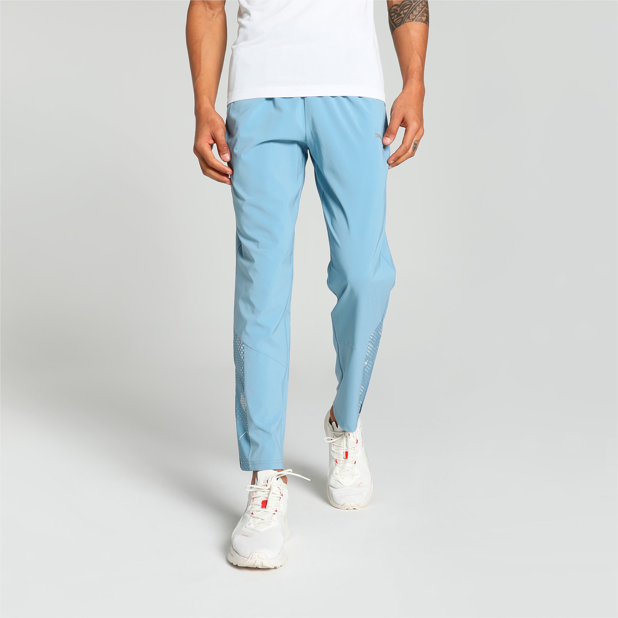 PUMA x one8 Men s Slim Fit Woven Training Pants PUMA