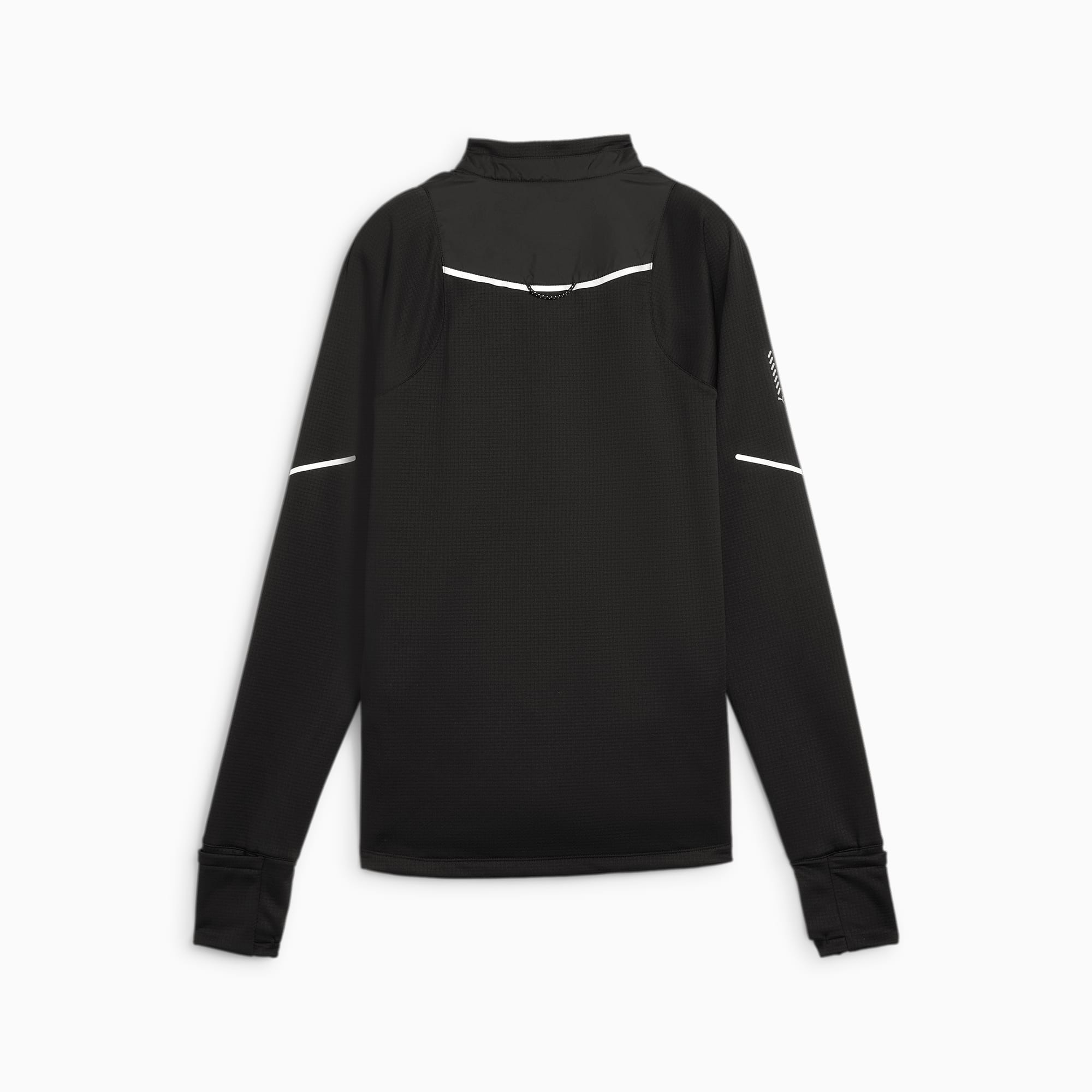 PUMA RUN Grid Woven Fleecejacke Damen