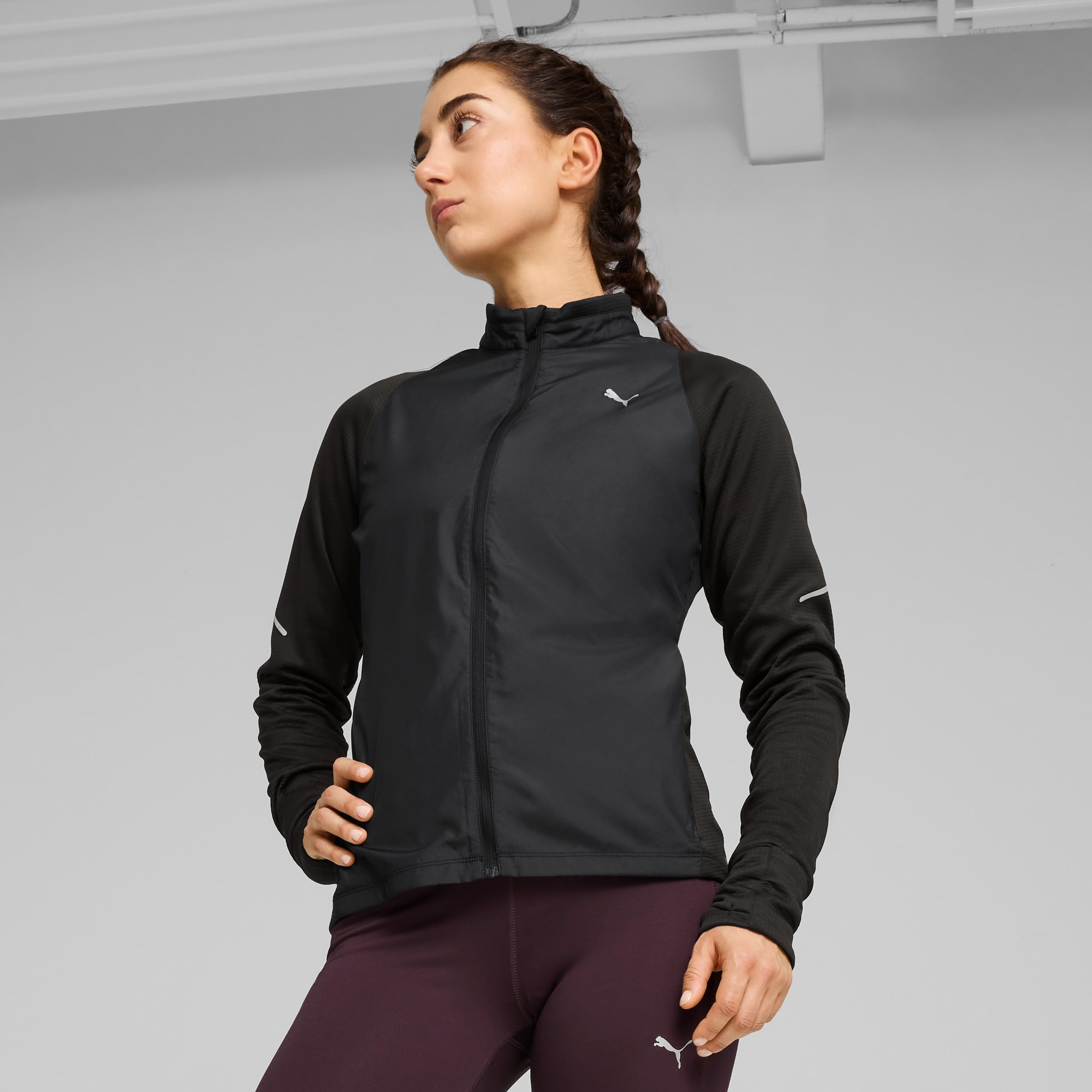 Veste polaire PUMA RUN Grid Femme