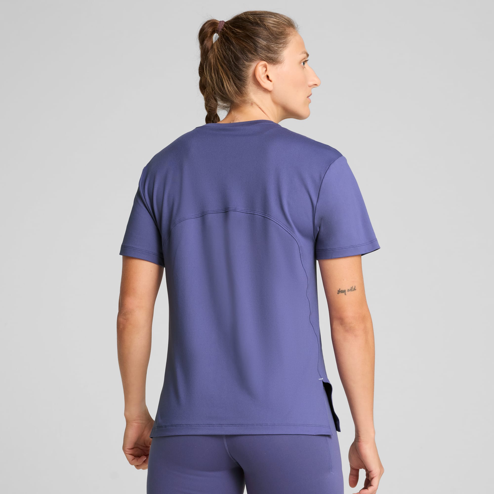 CLOUDSPUN Tee Women, Blue Crystal, large