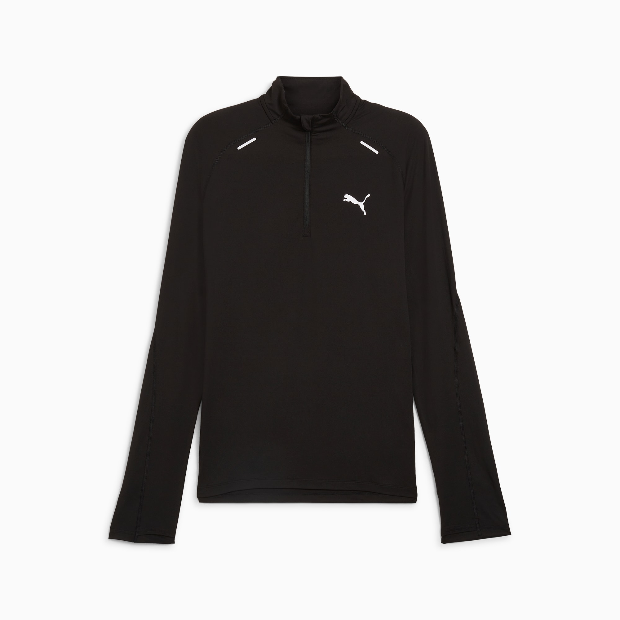 PUMA RUN CLOUDSPUN Quarter Zip Men s Top