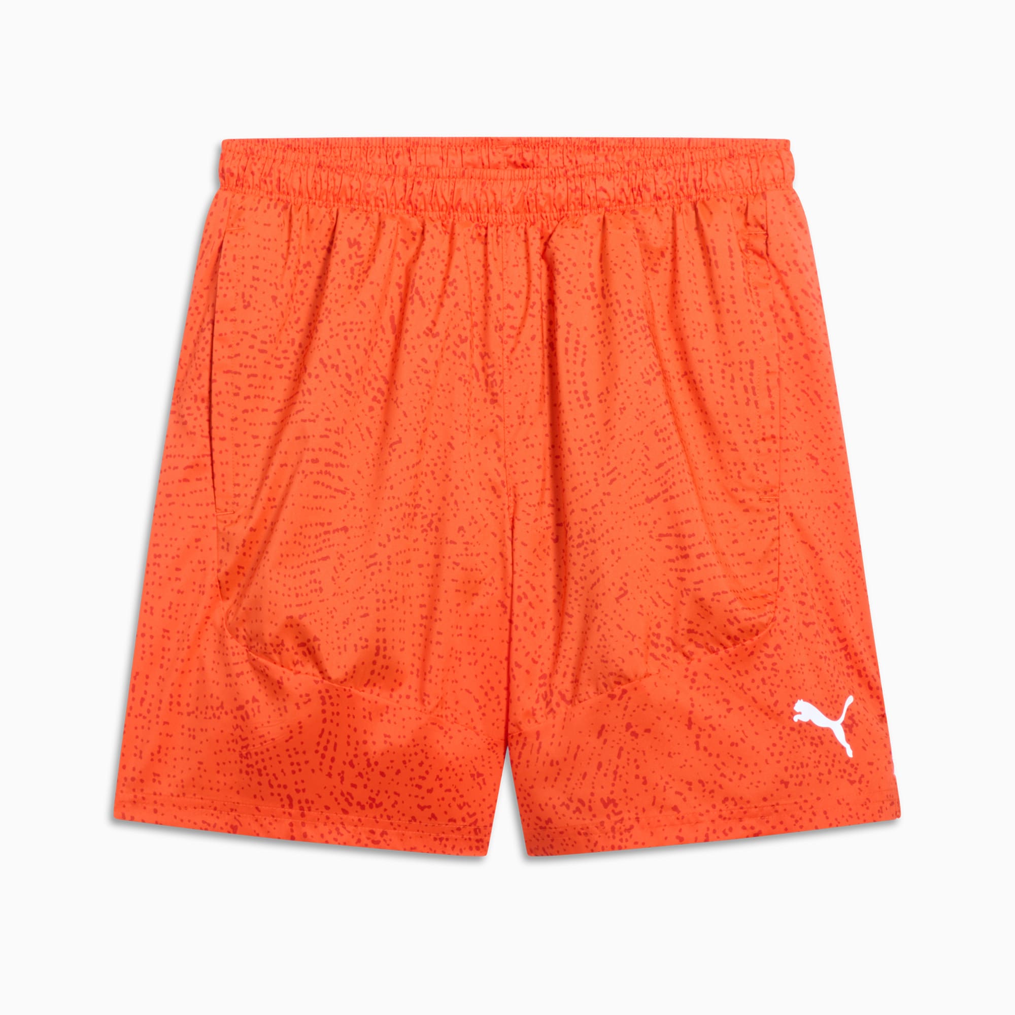 Puma track shorts orange deals