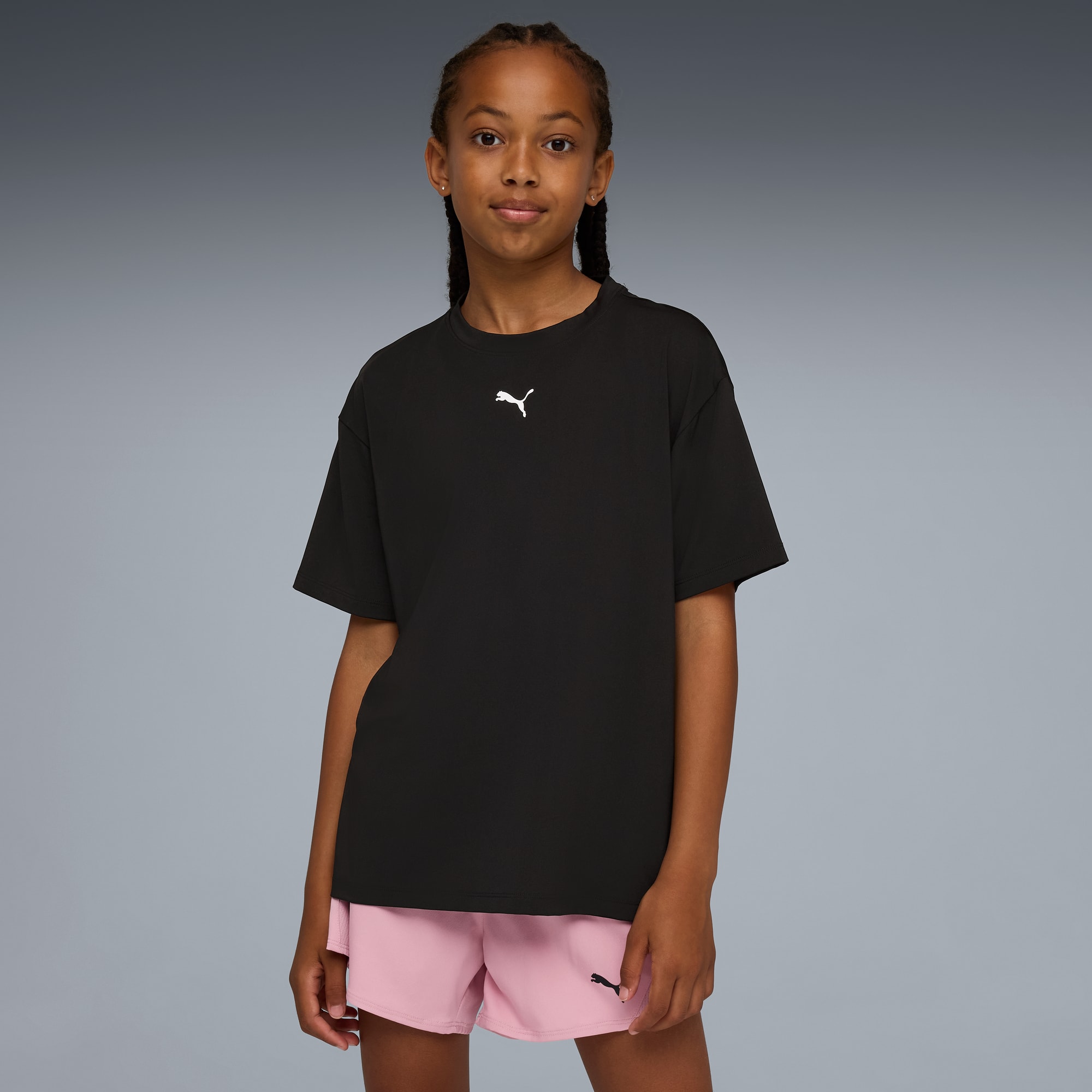 Train All Day Essentials Big Kids' Tee | PUMA