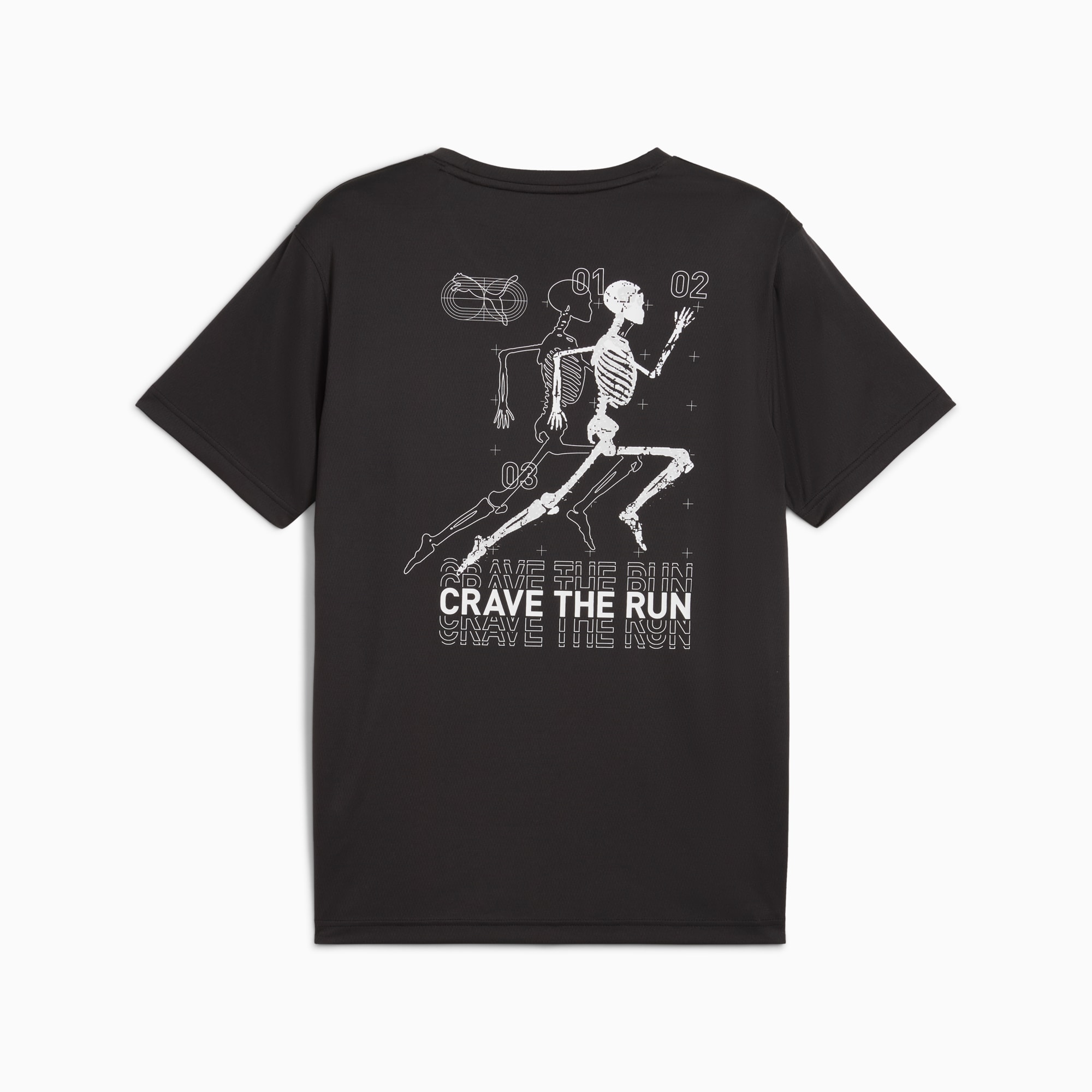 Skeleton Running Men's Graphic Tee | PUMA