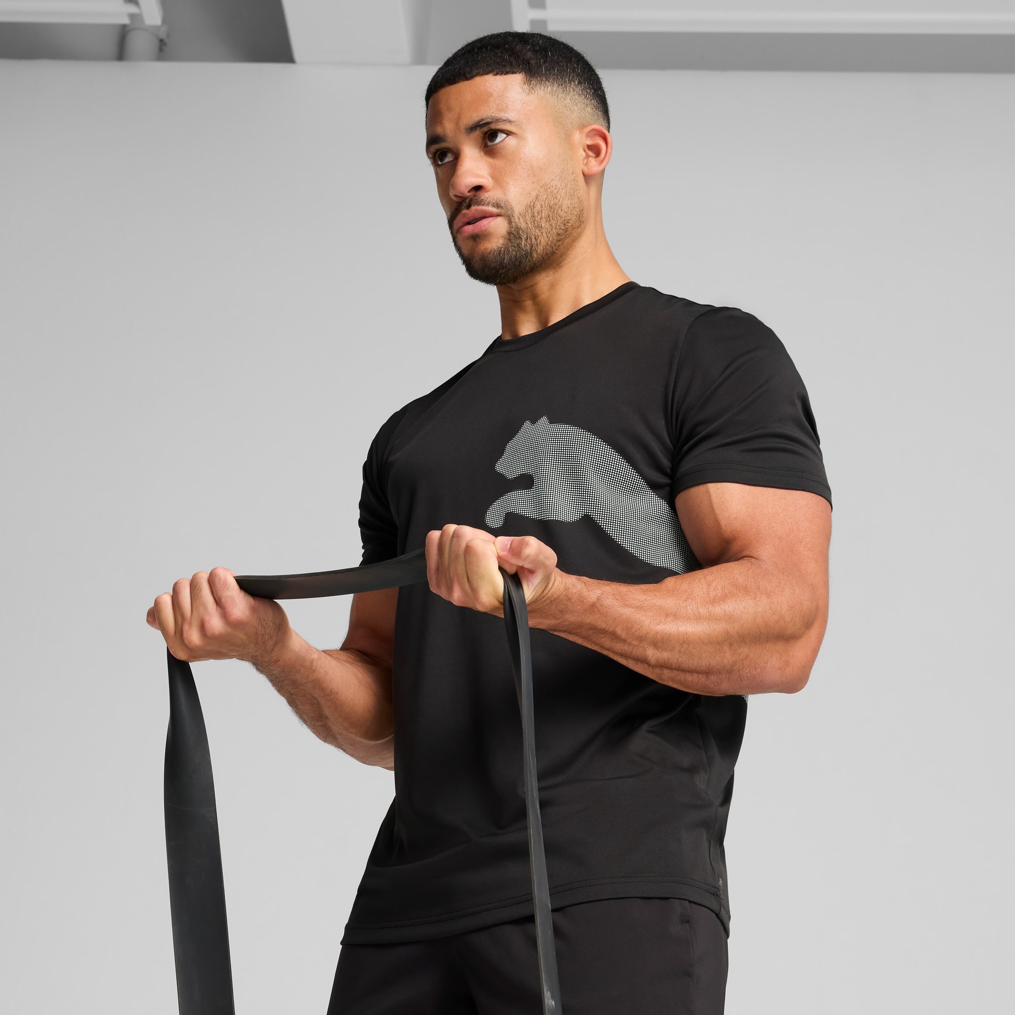 Train All Day Big Logo Tee Men