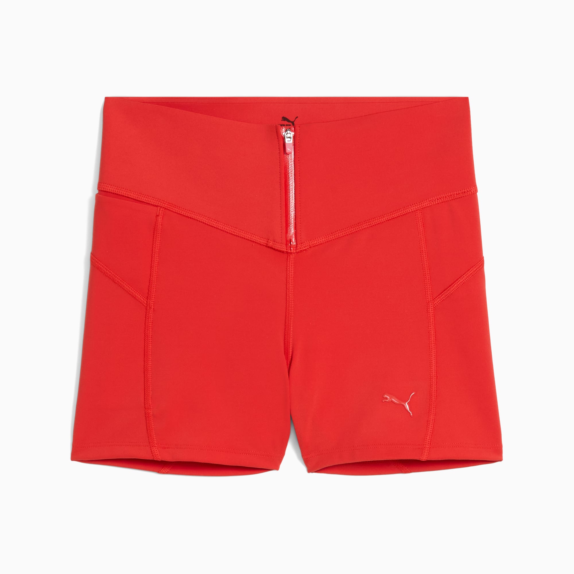 Puma shorts womens red outlet