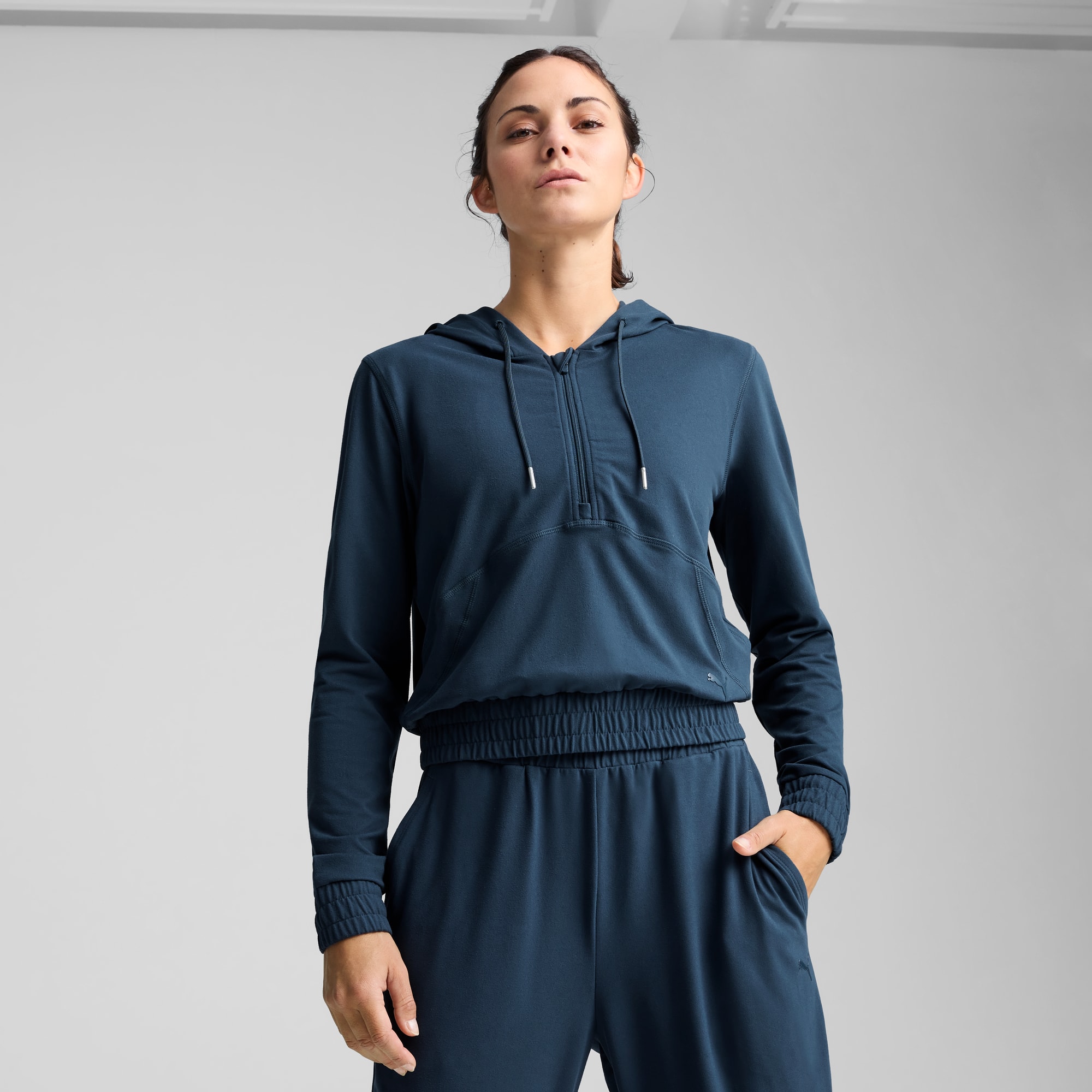 Felpa con cappuccio e zip corta PUMA x PAMELA REIF PUMA