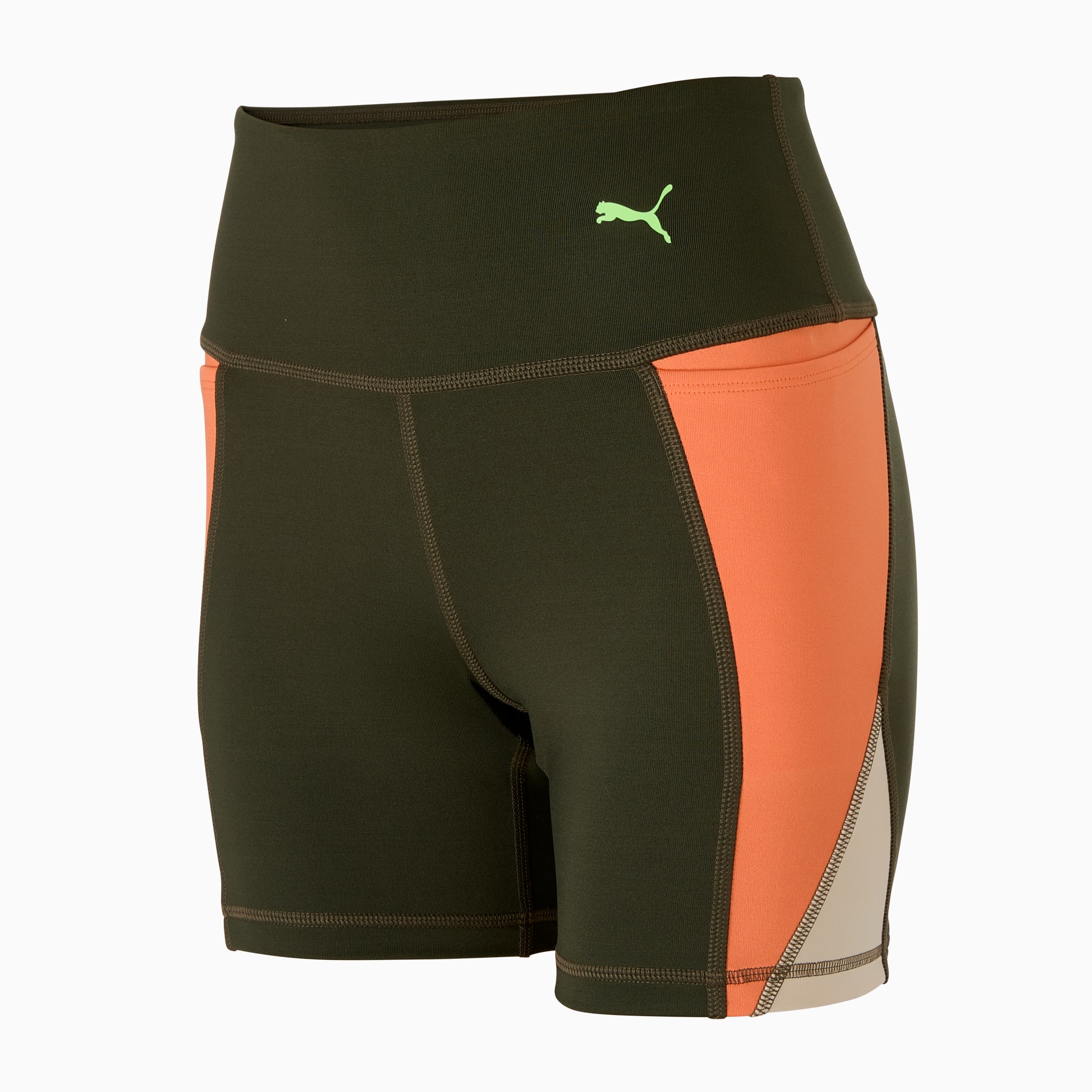 Puma shorts womens silver store