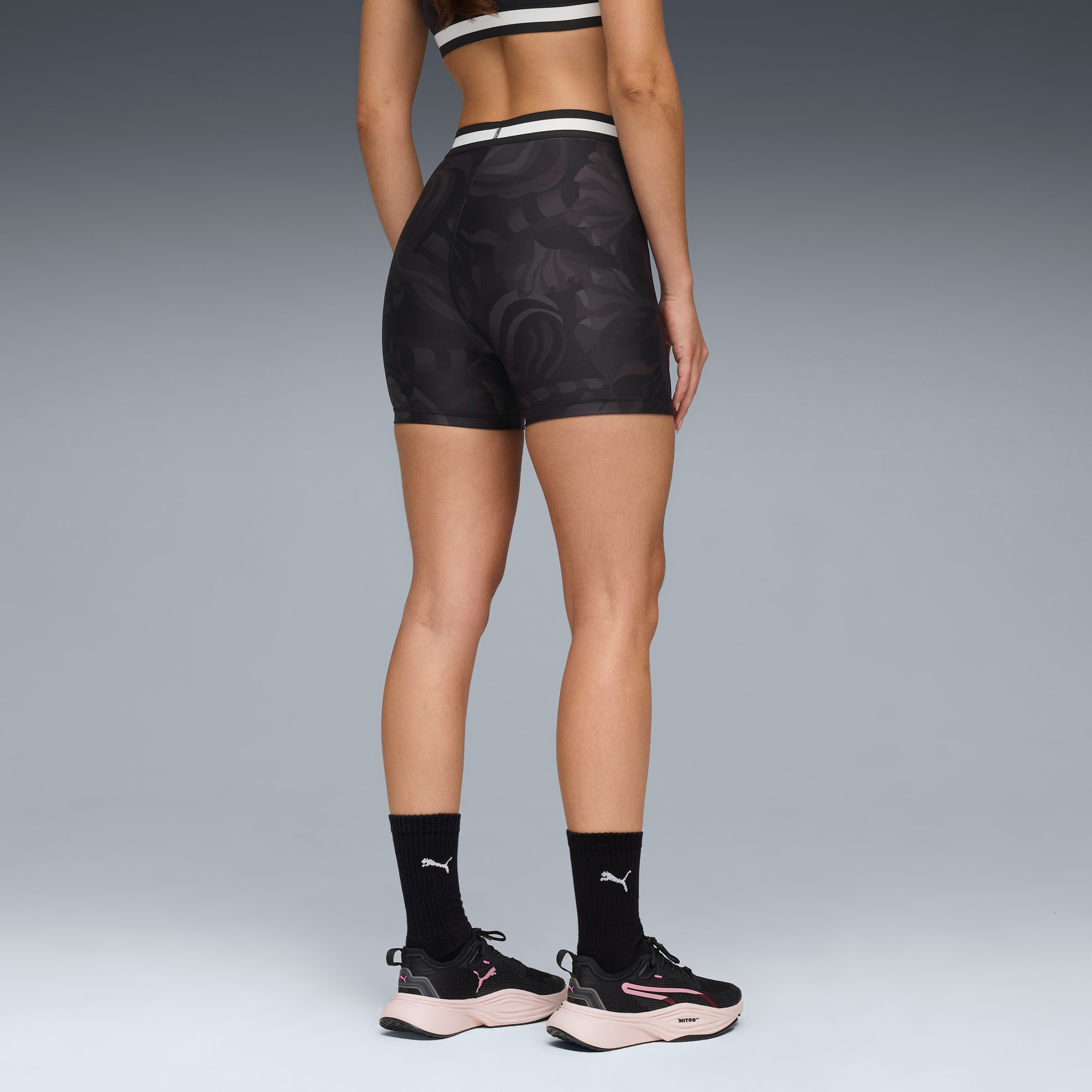 Damskie obcisłe szorty PUMA STRONG 4", PUMA Black, large