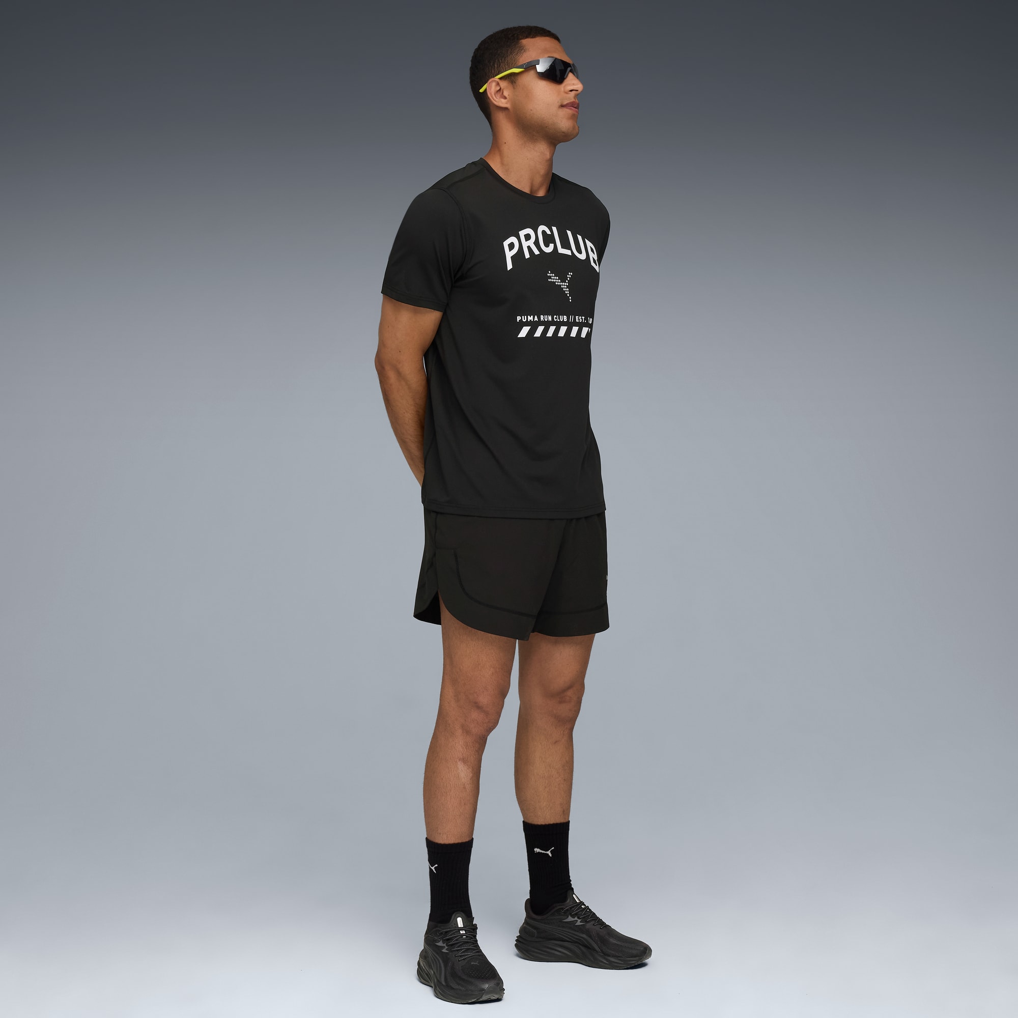 ◆PUMA◆ MEN'S GRAPHICS RUNNING ILLUSTRATION TEE M 52729302 Puma - Mens Graphics Running Illustration T-Shirt