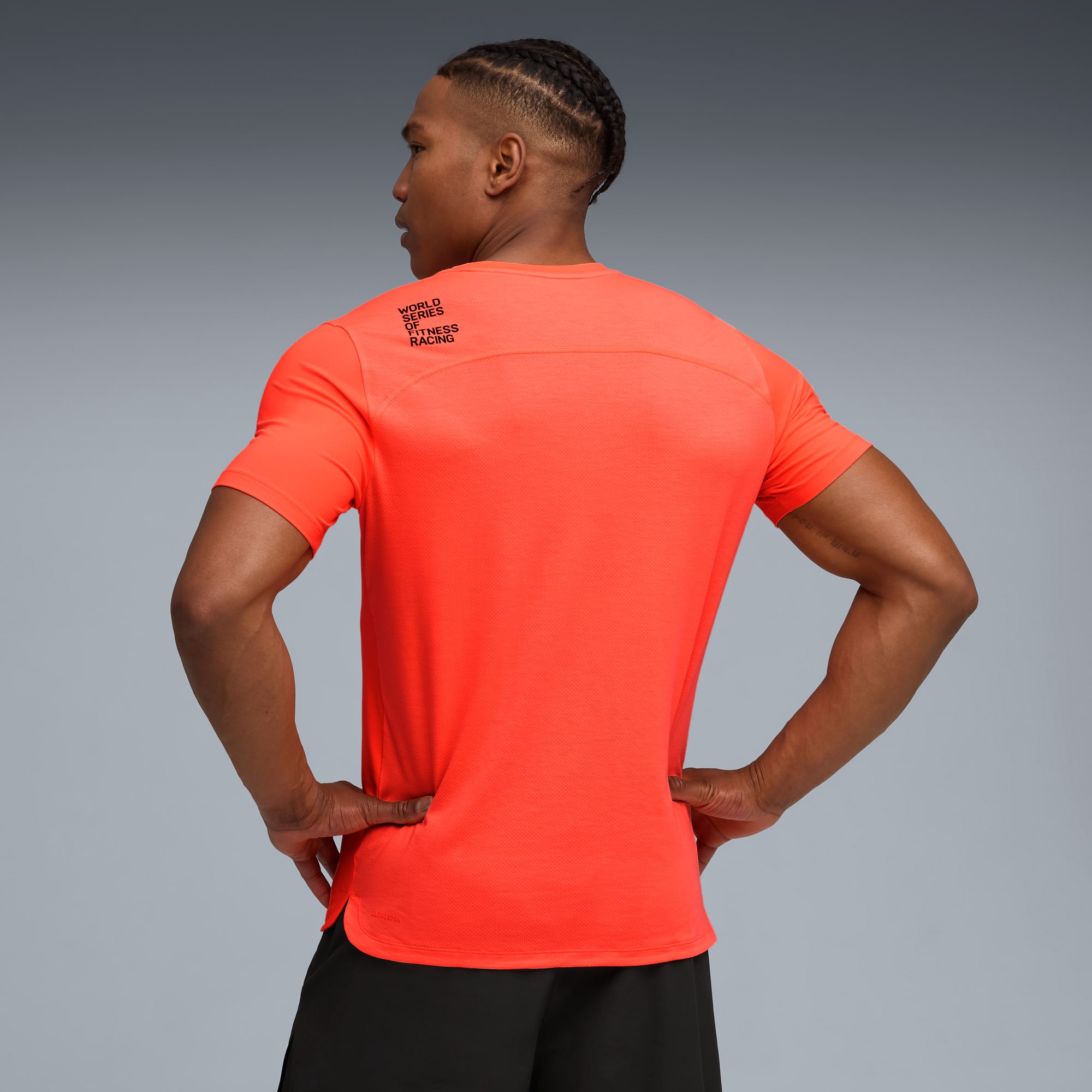 PUMA x HYROX CLOUDSPUN ThermoAdapt Tee Men, Glowing Red, large