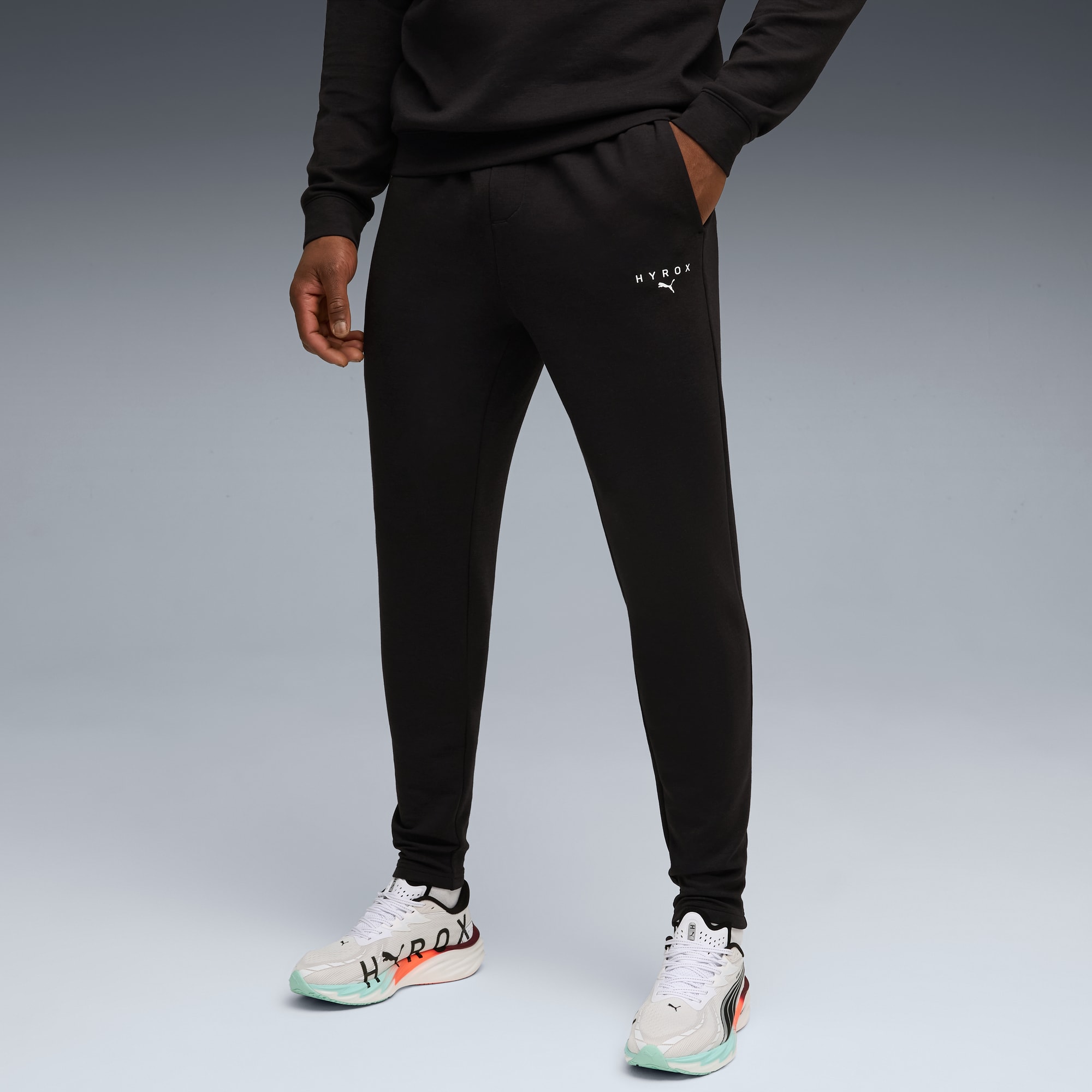 PUMA x HYROX CLOUDSPUN Elevated Pants Men, PUMA Black, large