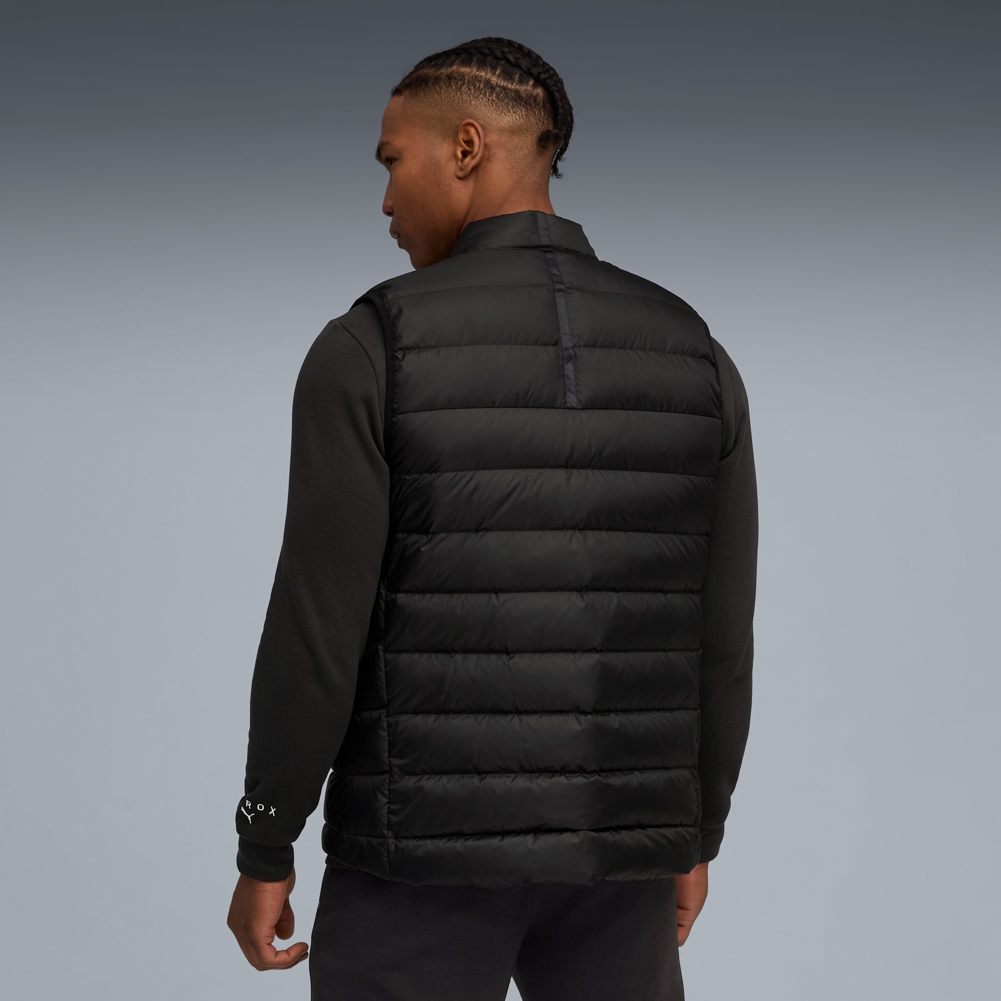 PUMA x HYROX Down Vest Men, PUMA Black, large