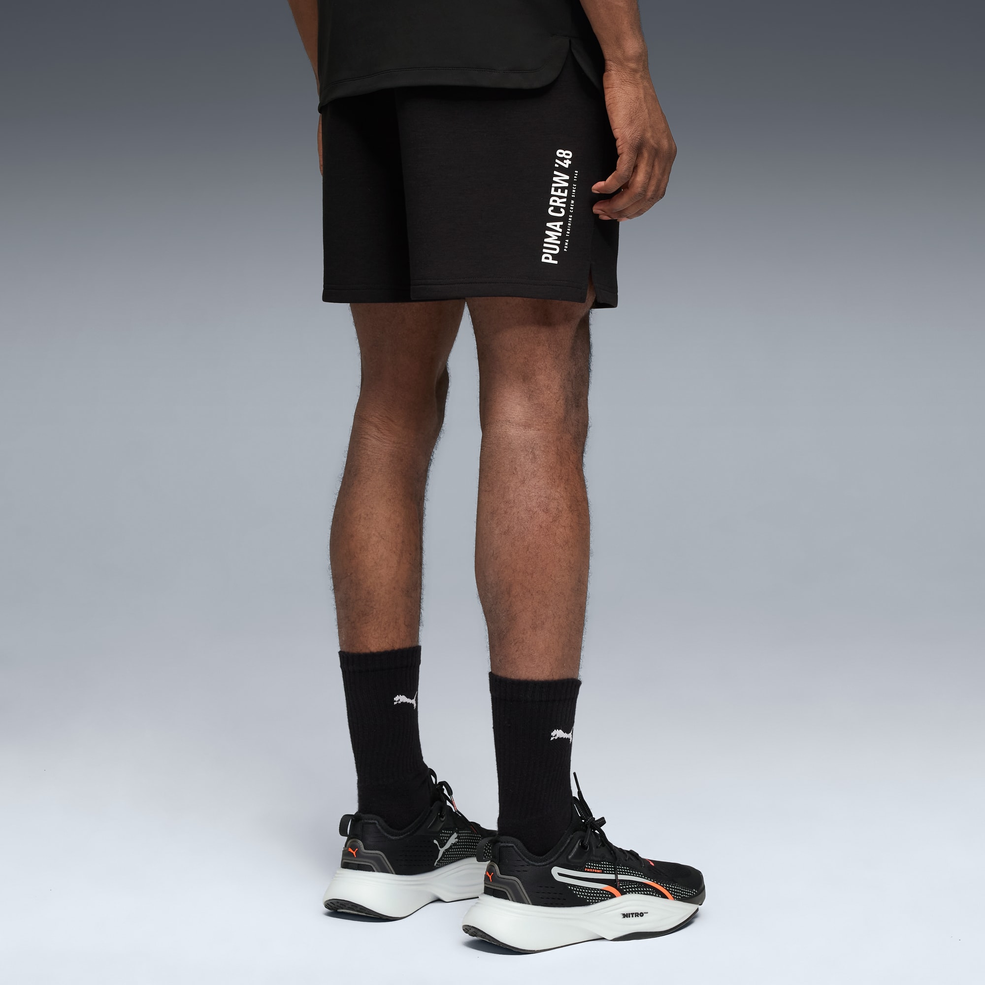 Shorts da training CLOUDSPUN 5" da uomo, PUMA Black, large