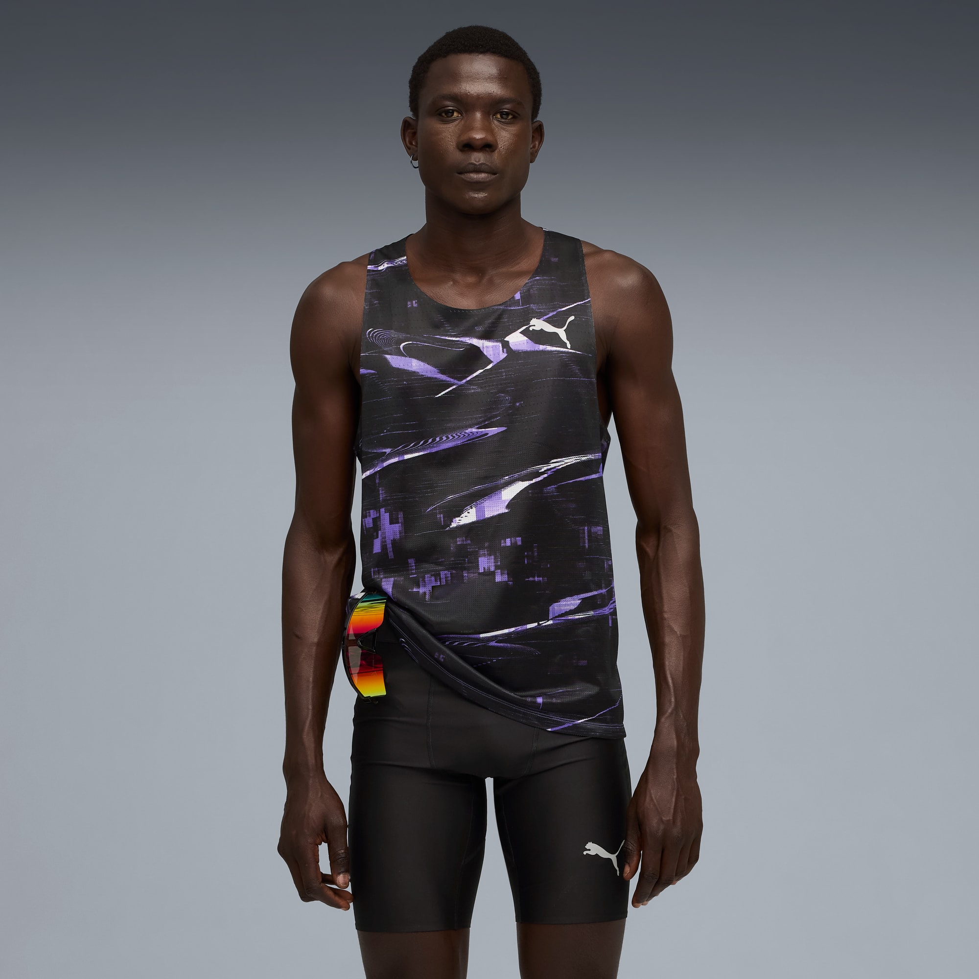 Canotta RACEDAY ULTRASPUN da uomo, Dark Amethyst, large