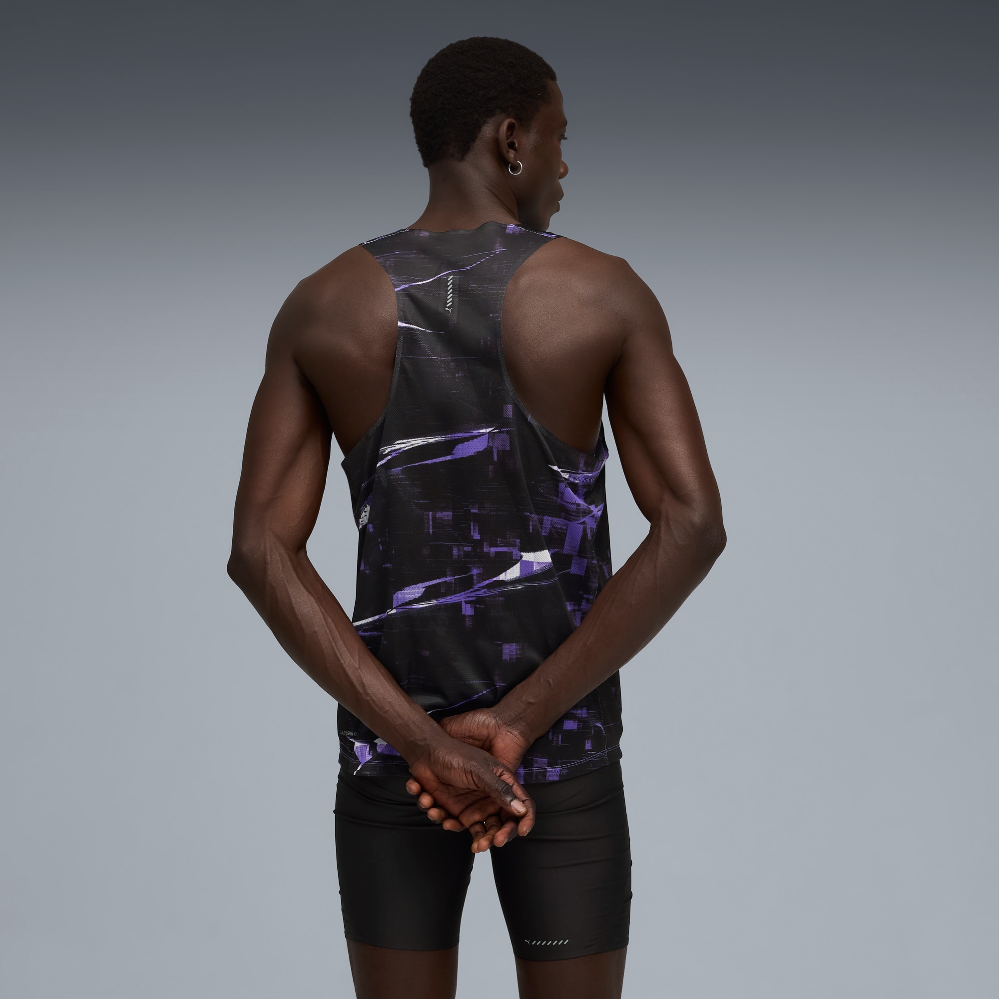RACEDAY ULTRASPUN Singlet voor heren, Dark Amethyst, large