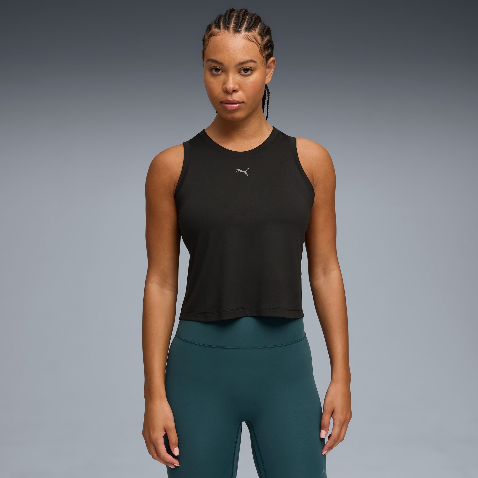 CLOUDSPUN Training Tank Women, PUMA Black, large