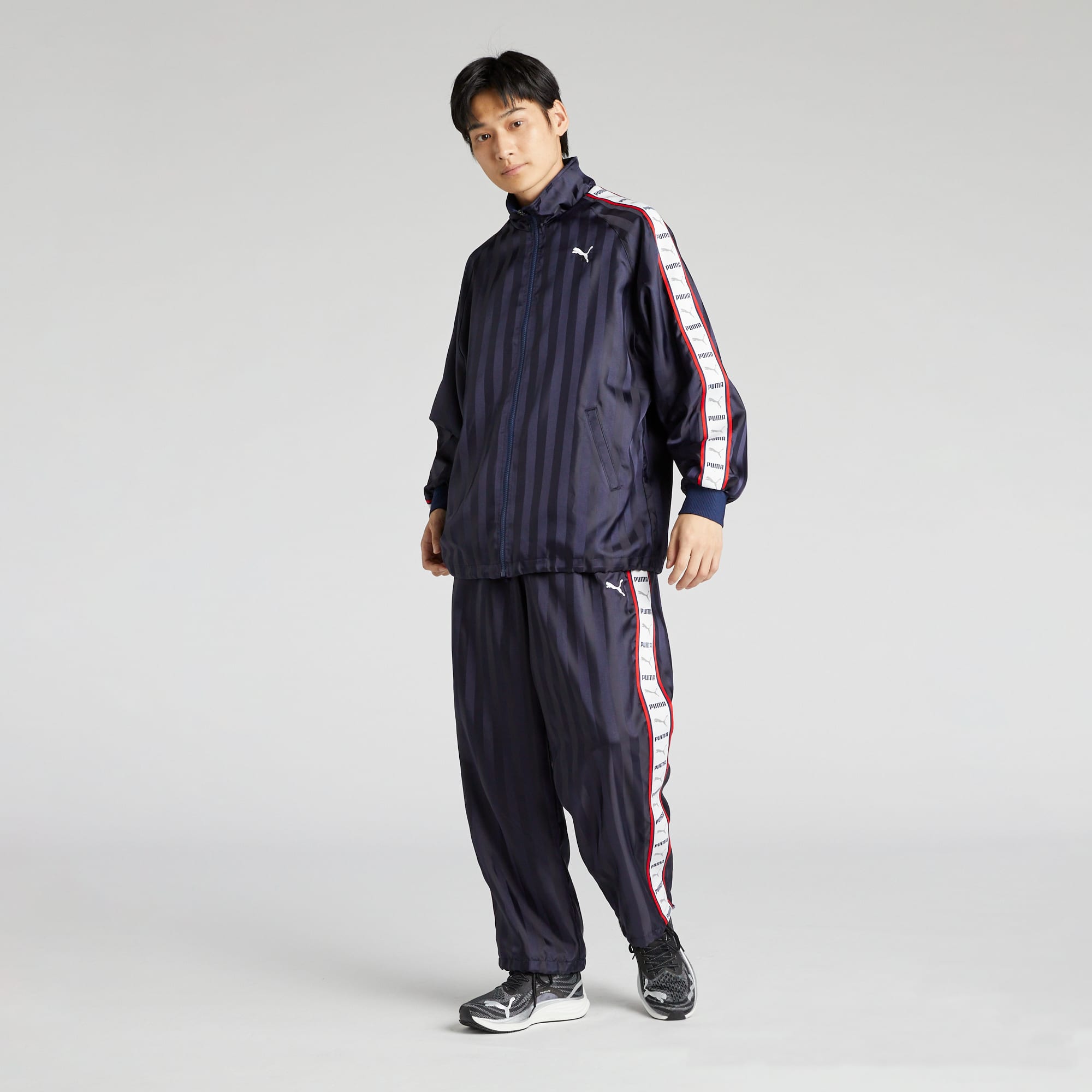 プーマ ジャージ 下 4色 サイズ L 4着 刺繍ロゴ 日本製