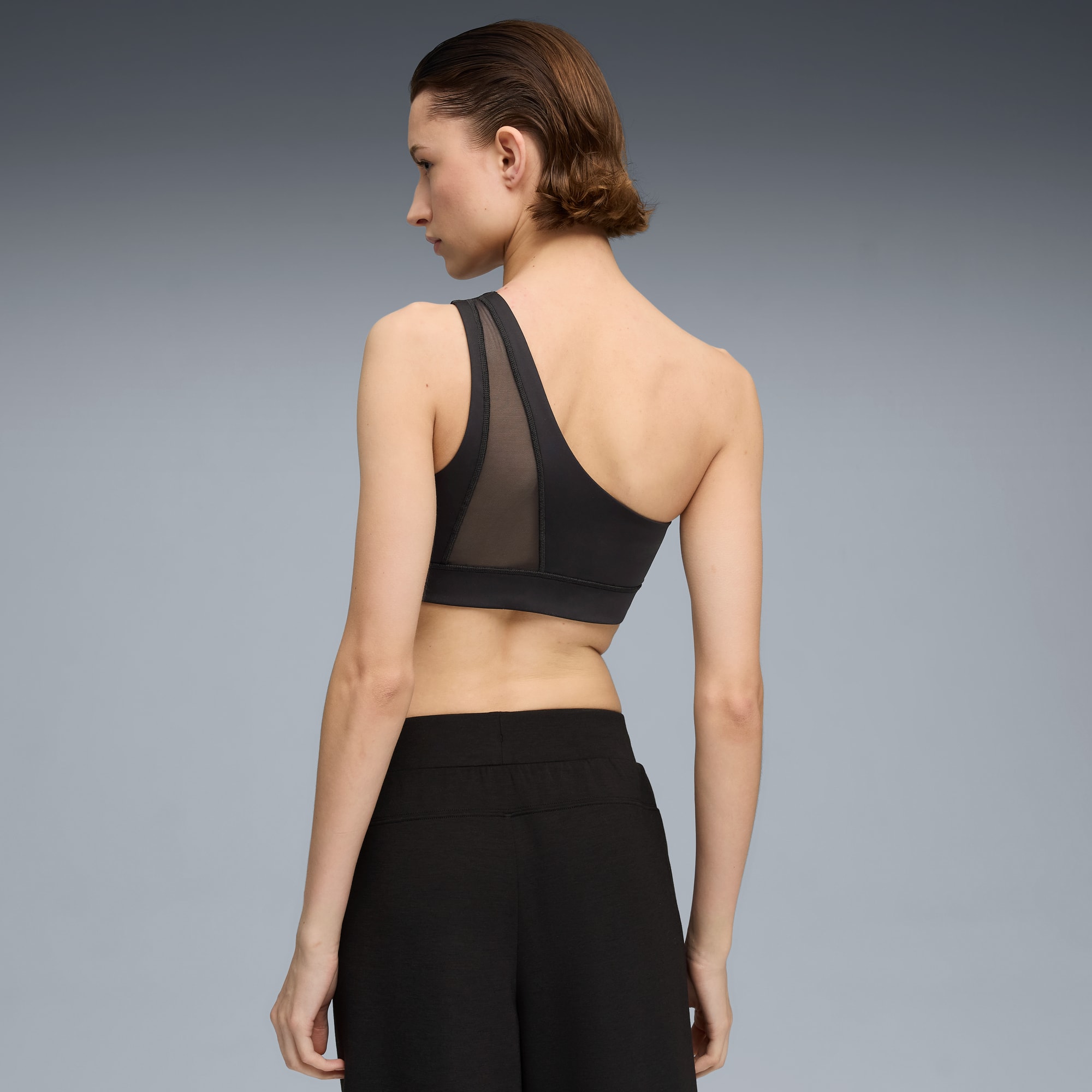 Brassière asymétrique PUMA SHAPE Femme, PUMA Black, large
