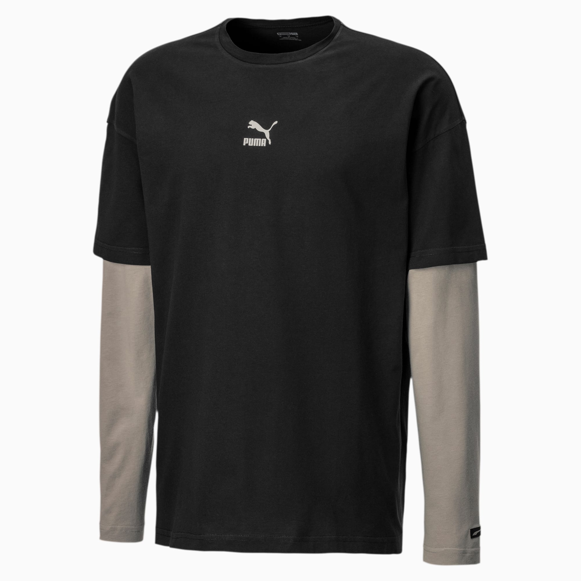 Long Sleeve Men's Tee | Puma Black 