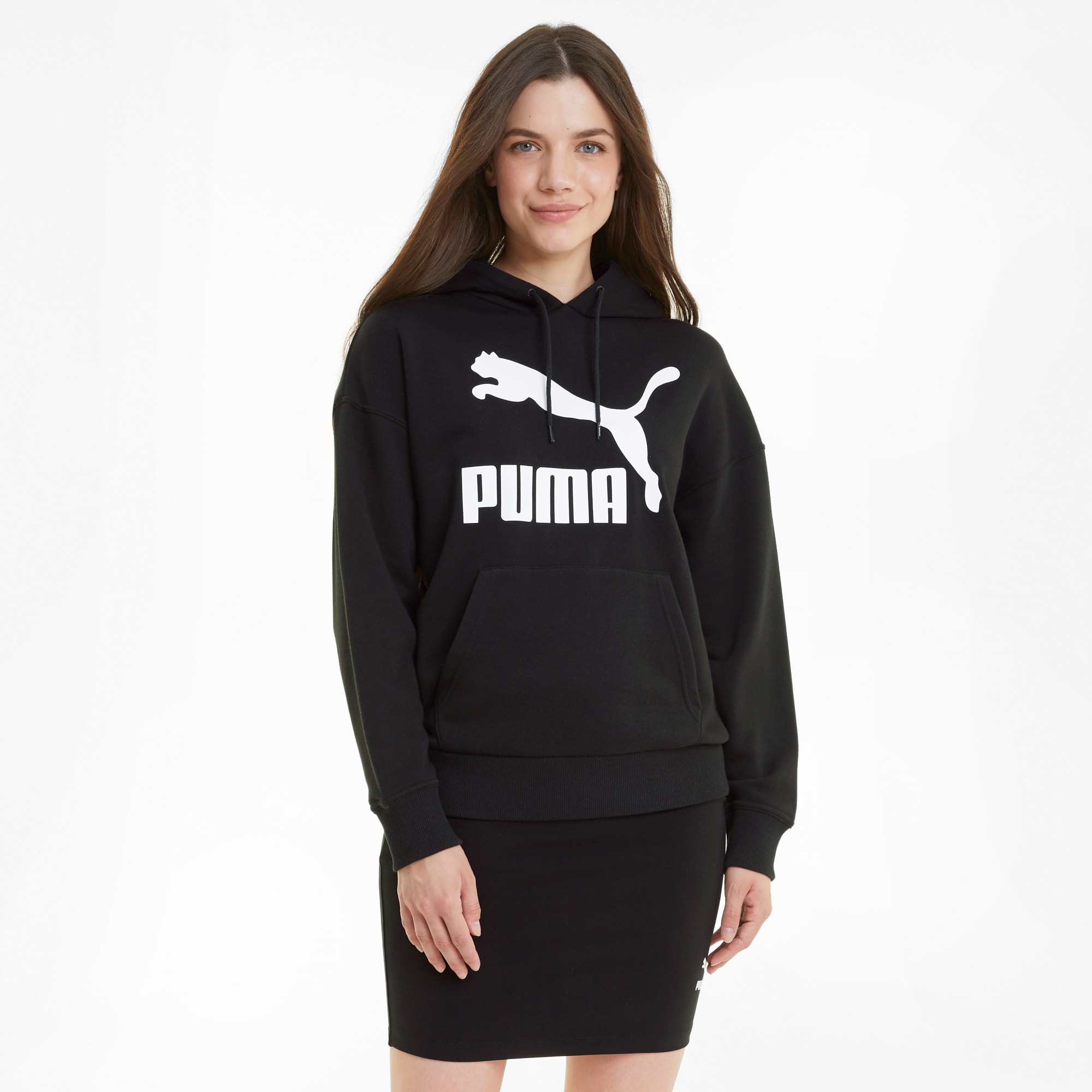 Damen Logo Classics Hoodie | | PUMA