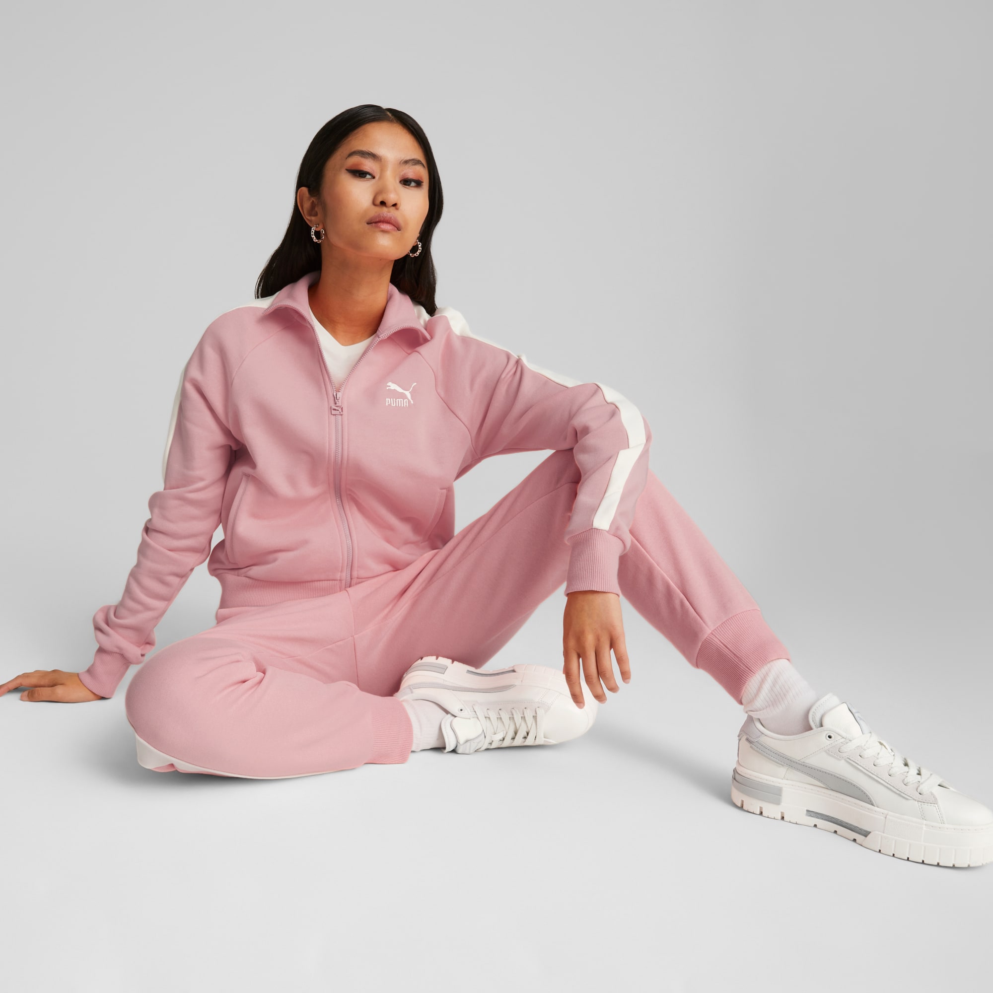 District Concept Store - PUMA Classics T7 Bodysuit - Fuchsia/ Pink  (579931-20)